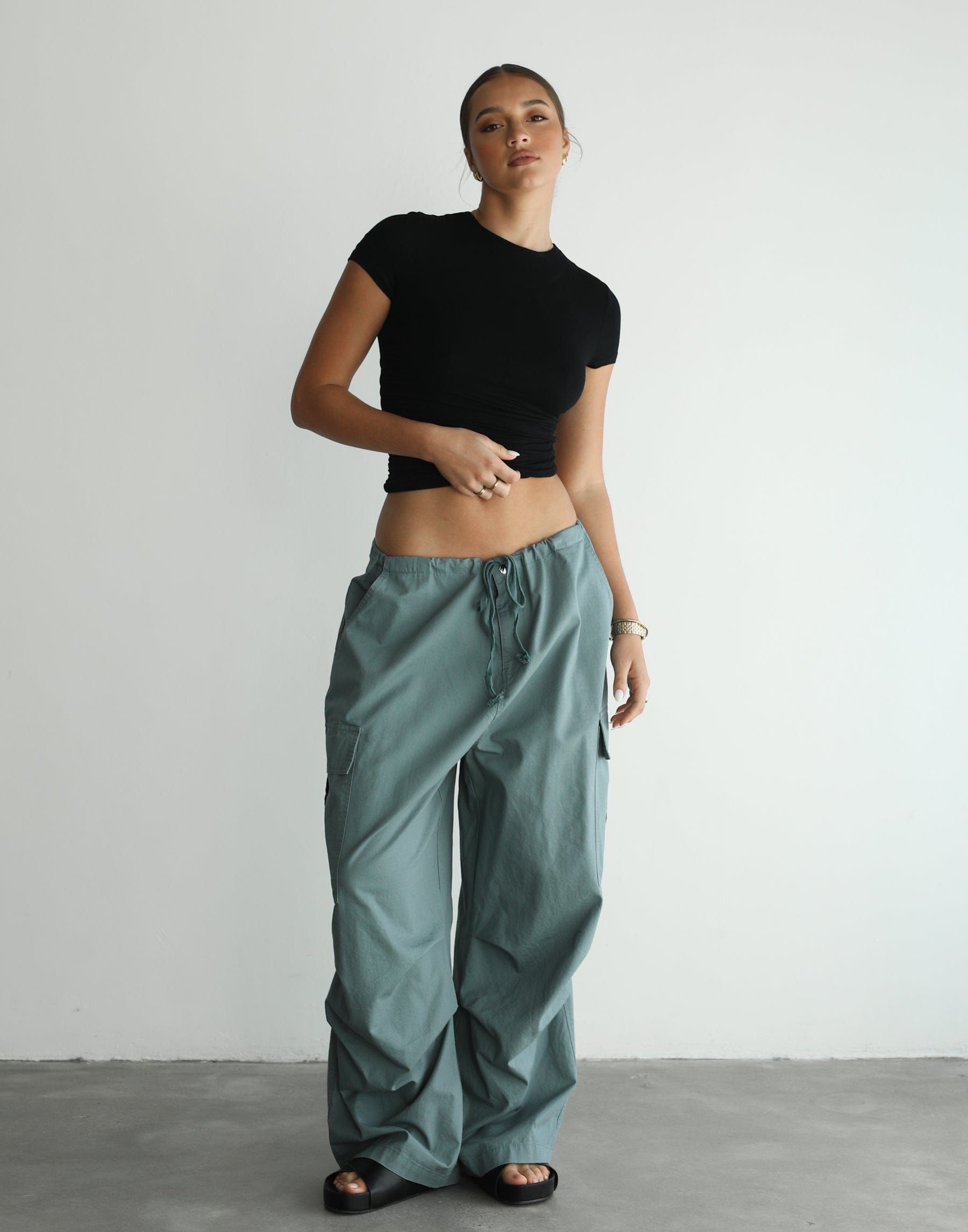 Utility Pant (Slate) - By Lioness sold by Charcoal Clothing