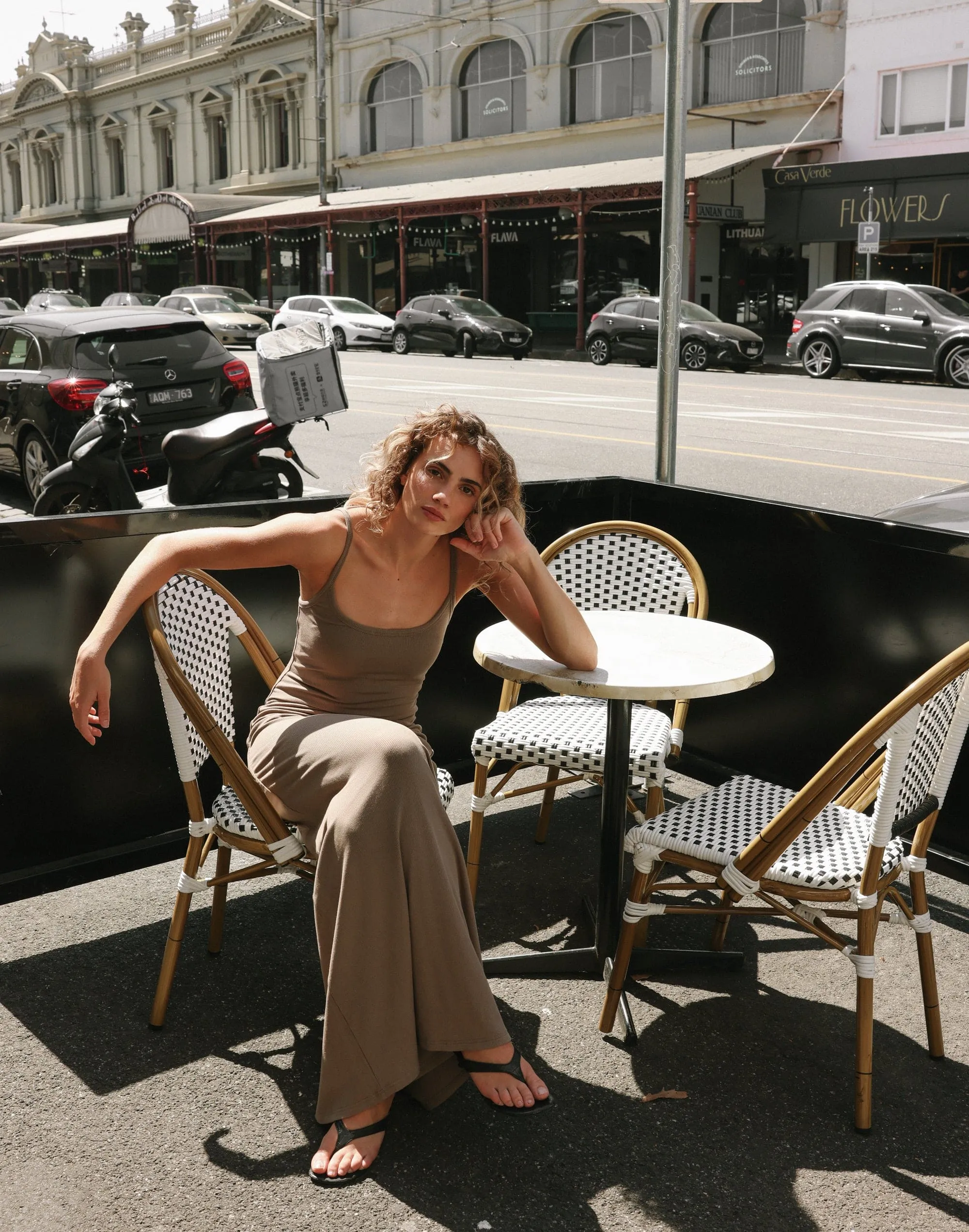 Helia Maxi Dress (Mushroom) sold by Charcoal Clothing product image thumbnail 2