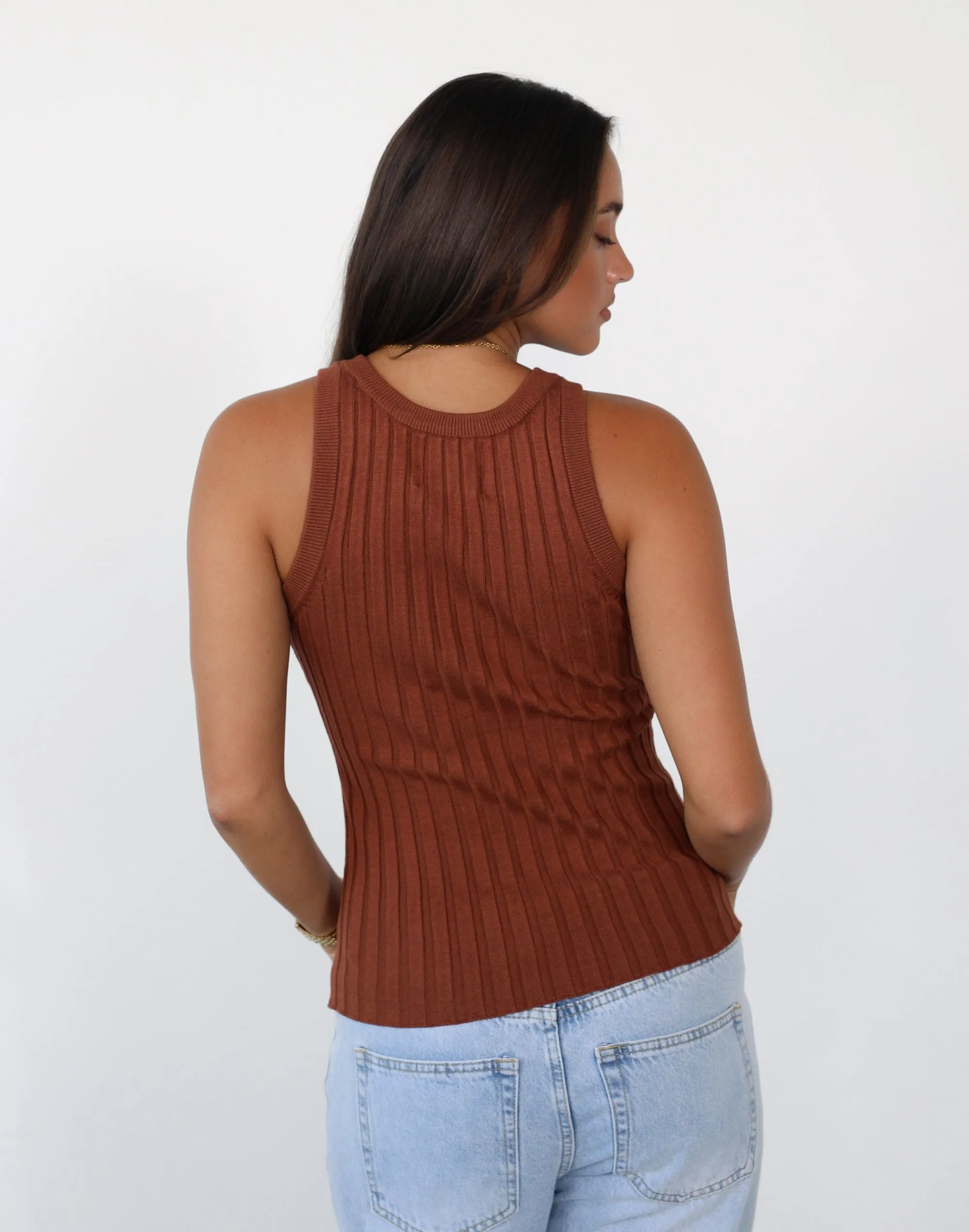 Mae Tank Top (Copper) sold by Charcoal Clothing product image thumbnail 4