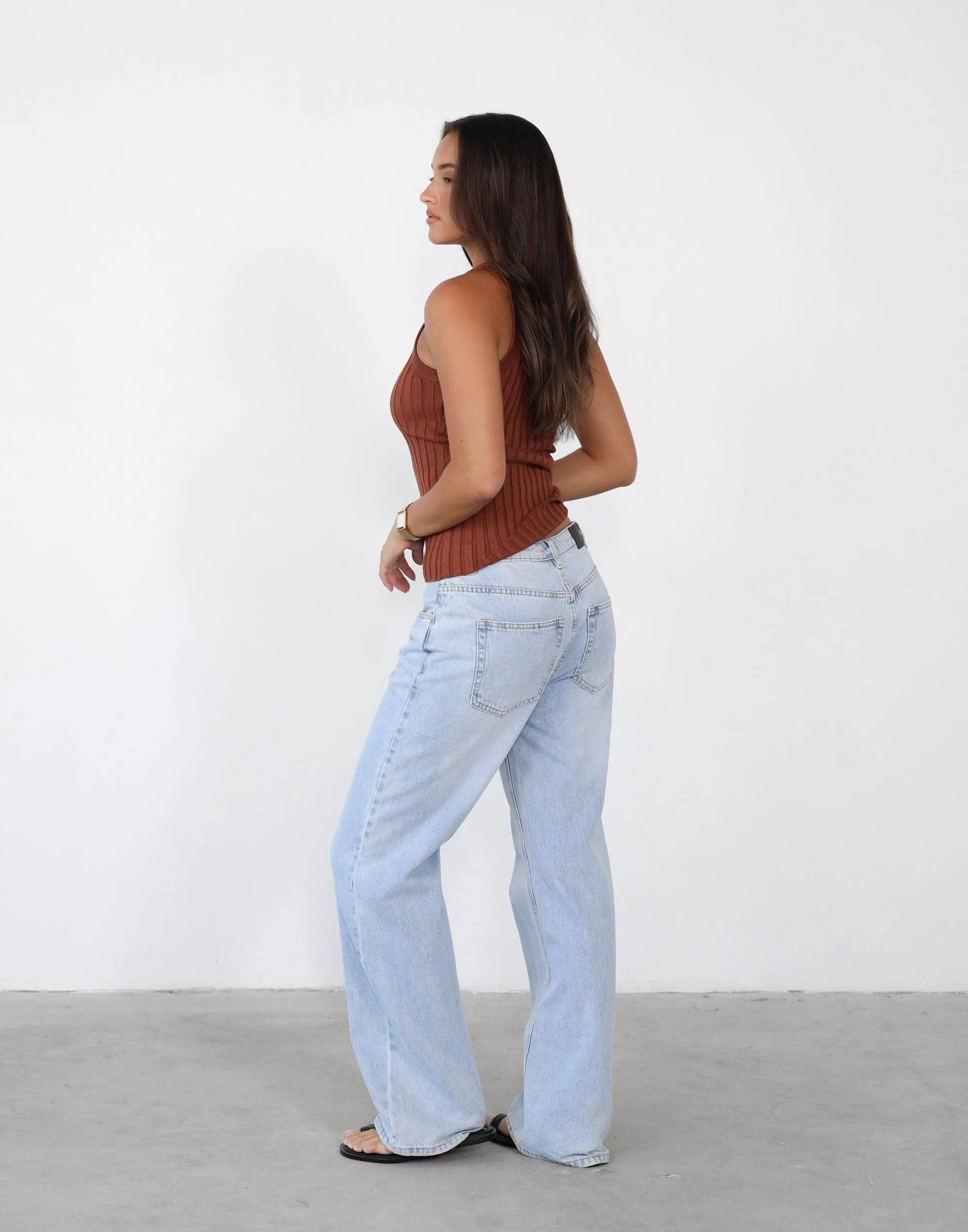 Mae Tank Top (Copper) sold by Charcoal Clothing product image thumbnail 3