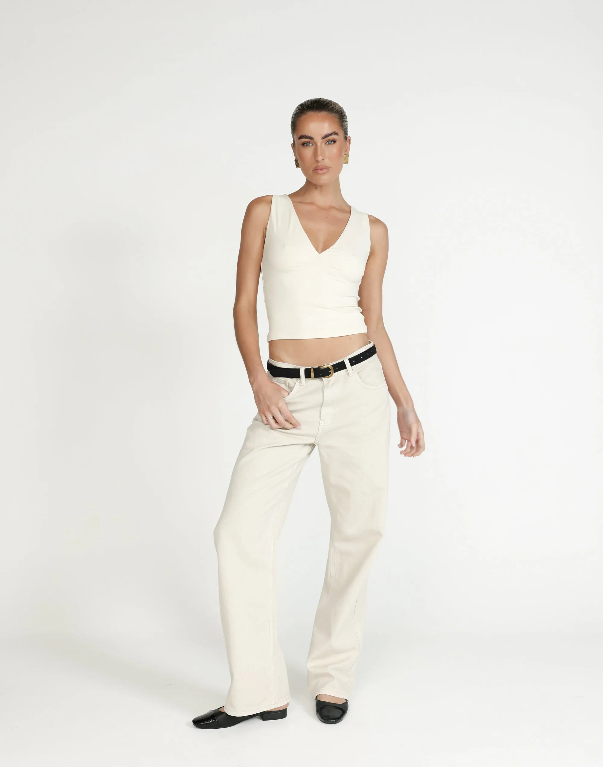 Zira Top (Oat) sold by Charcoal Clothing product image thumbnail 3