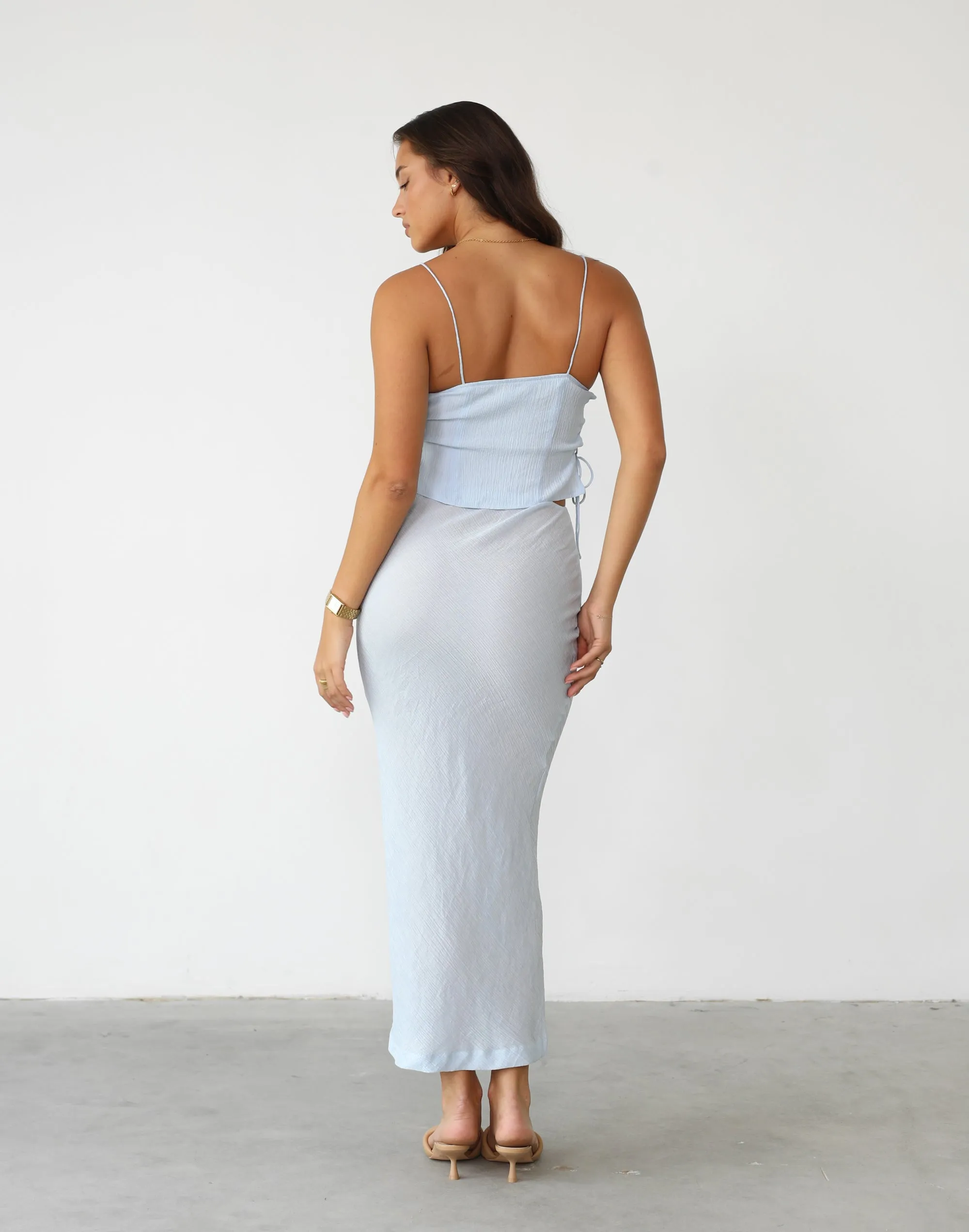 Endless Maxi Skirt (Pale Blue) - By Lioness sold by Charcoal Clothing product image thumbnail 5