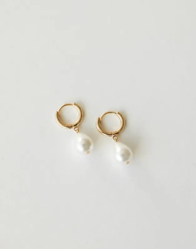 Gemma Earrings (Gold) sold by Charcoal Clothing