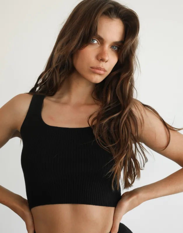 Delaney Top (Black) sold by Charcoal Clothing