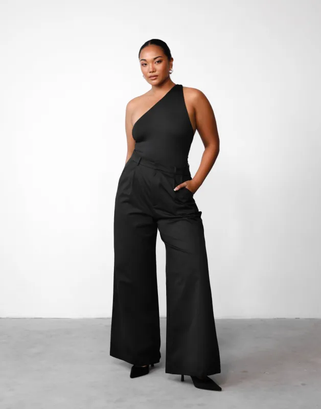 Keira Bodysuit (Black) sold by Charcoal Clothing