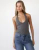 Amira Bodysuit (Charcoal) sold by Charcoal Clothing
