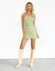 Ashley Knit Mini Skirt (Sage) sold by Charcoal Clothing