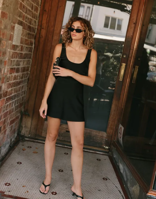CamillIo Mini Dress (Black) sold by Charcoal Clothing