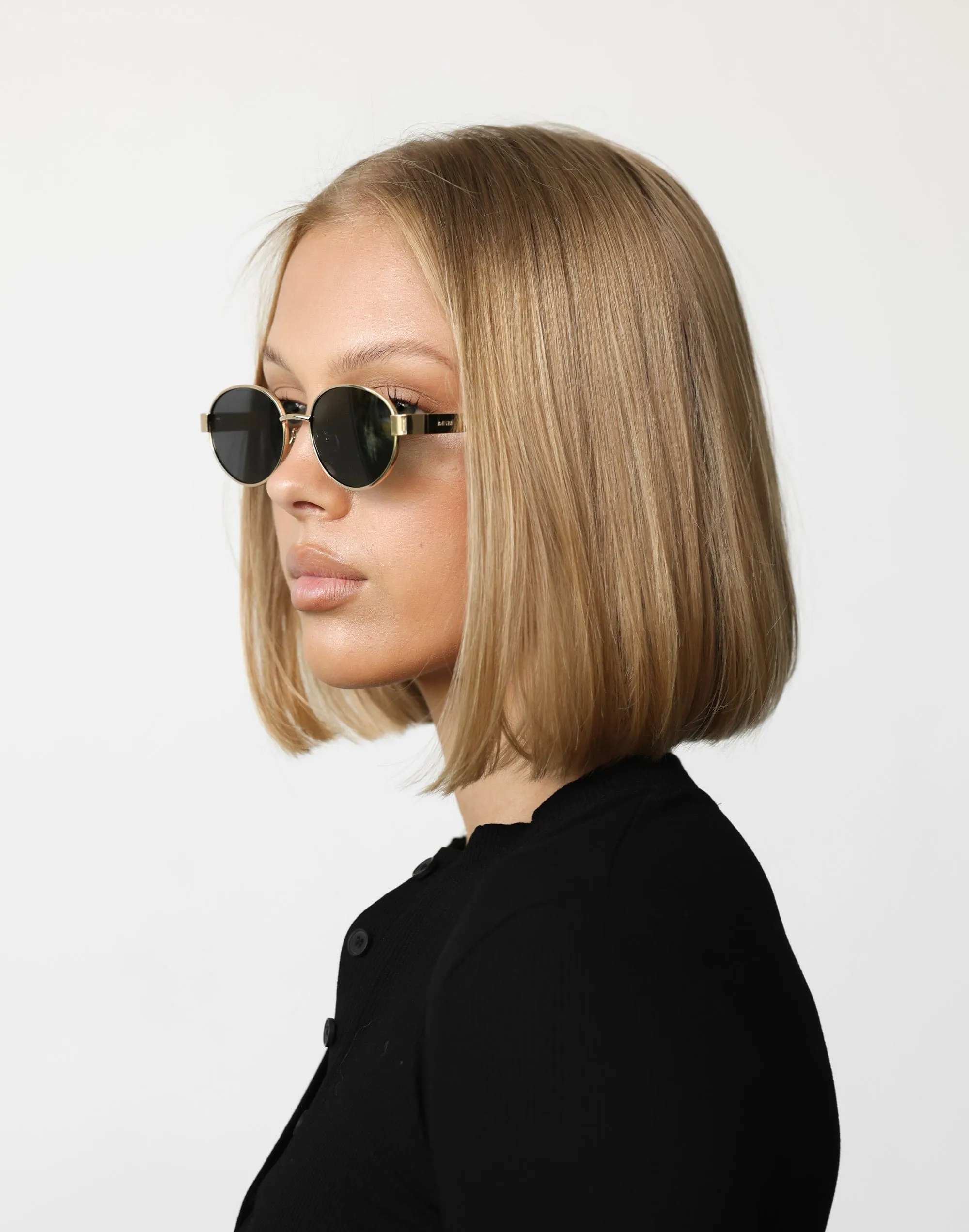 The Evangelista Sunglasses (Green/Gold) - By Banbé sold by Charcoal Clothing