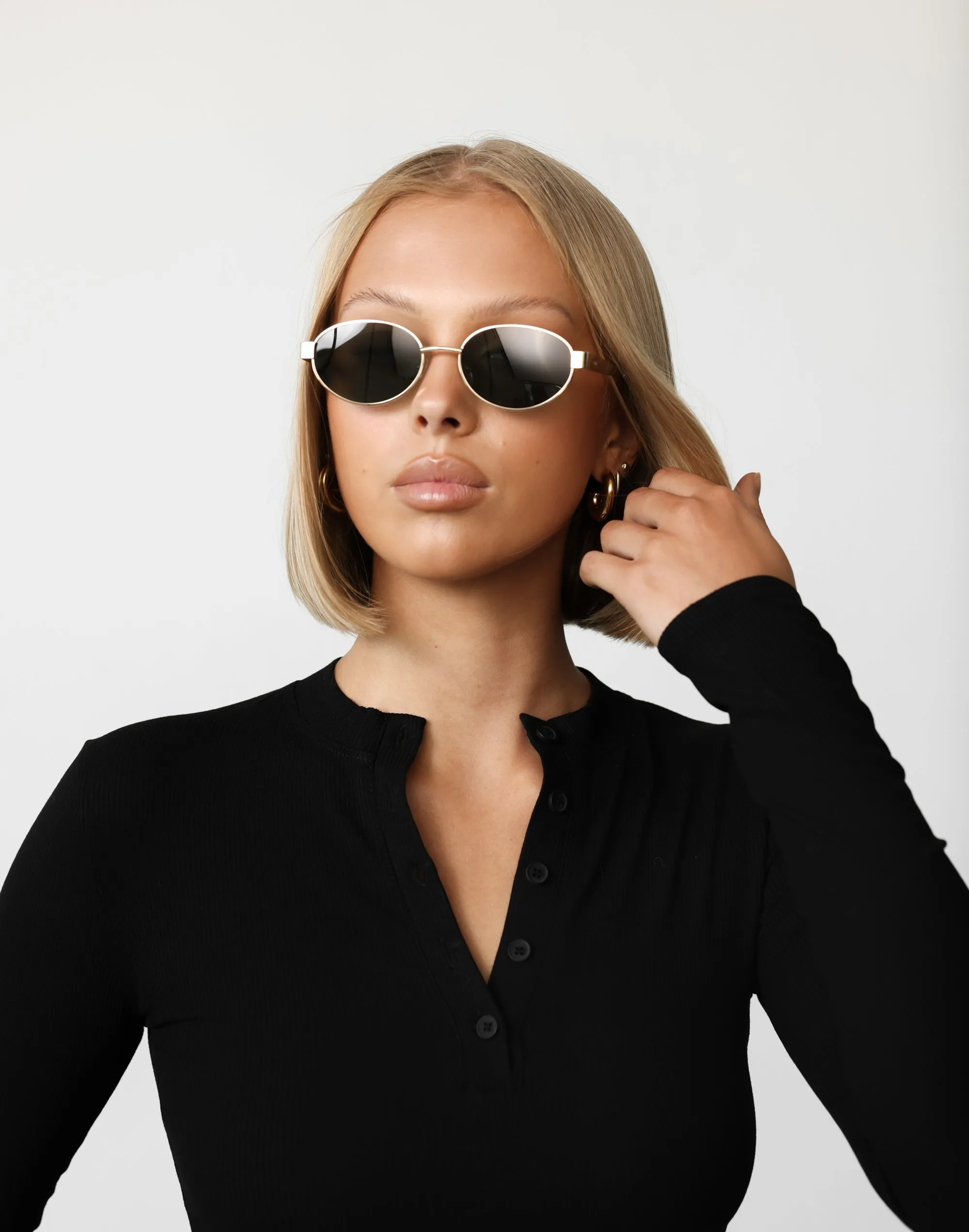 The Evangelista Sunglasses (Green/Gold) - By Banbé sold by Charcoal Clothing product image thumbnail 2