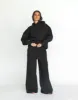 River Wide Leg Tracksuit Pants (Black) sold by Charcoal Clothing