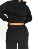 River Wide Leg Tracksuit Pants (Black) sold by Charcoal Clothing