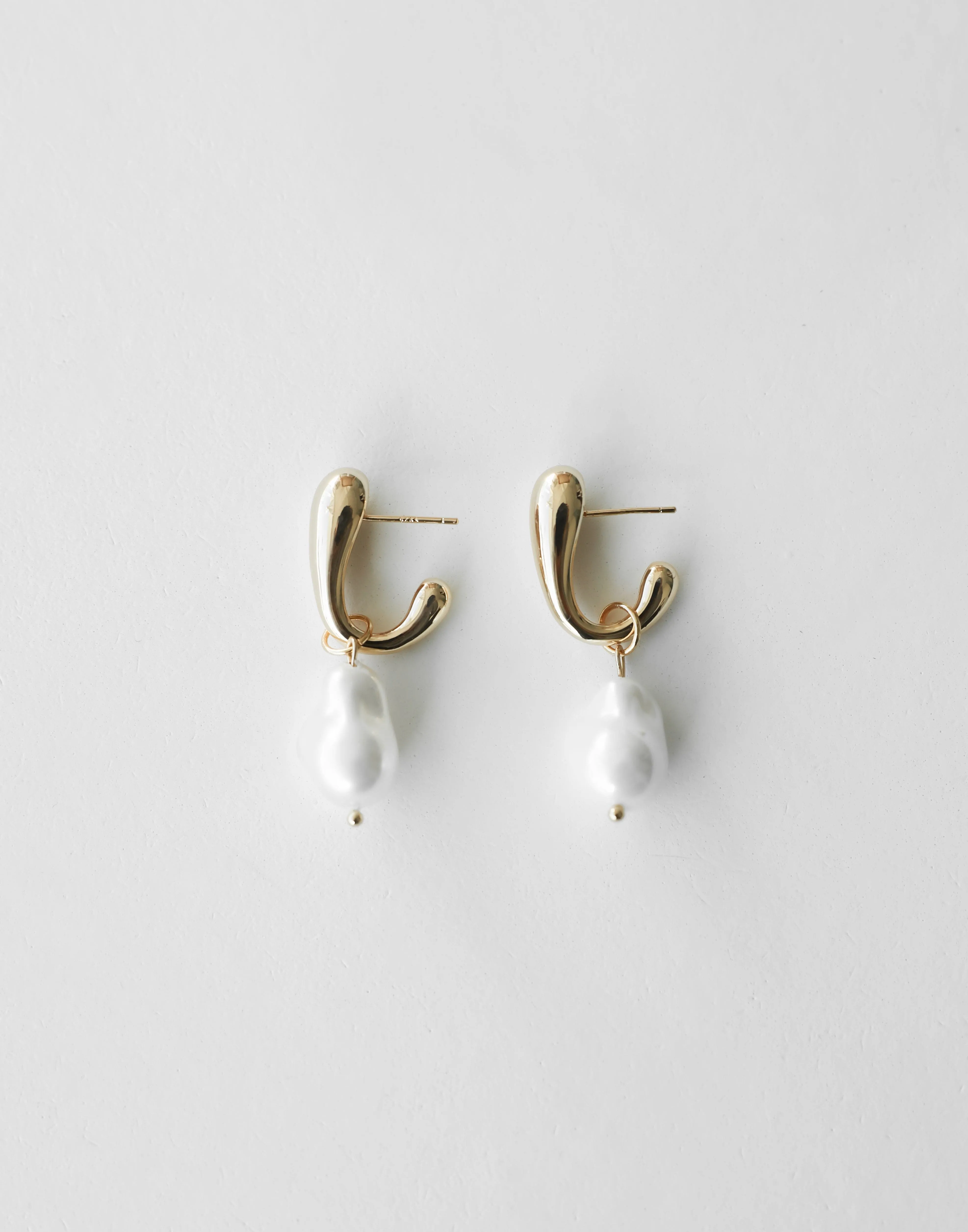 Elyssa Earrings (Gold) sold by Charcoal Clothing