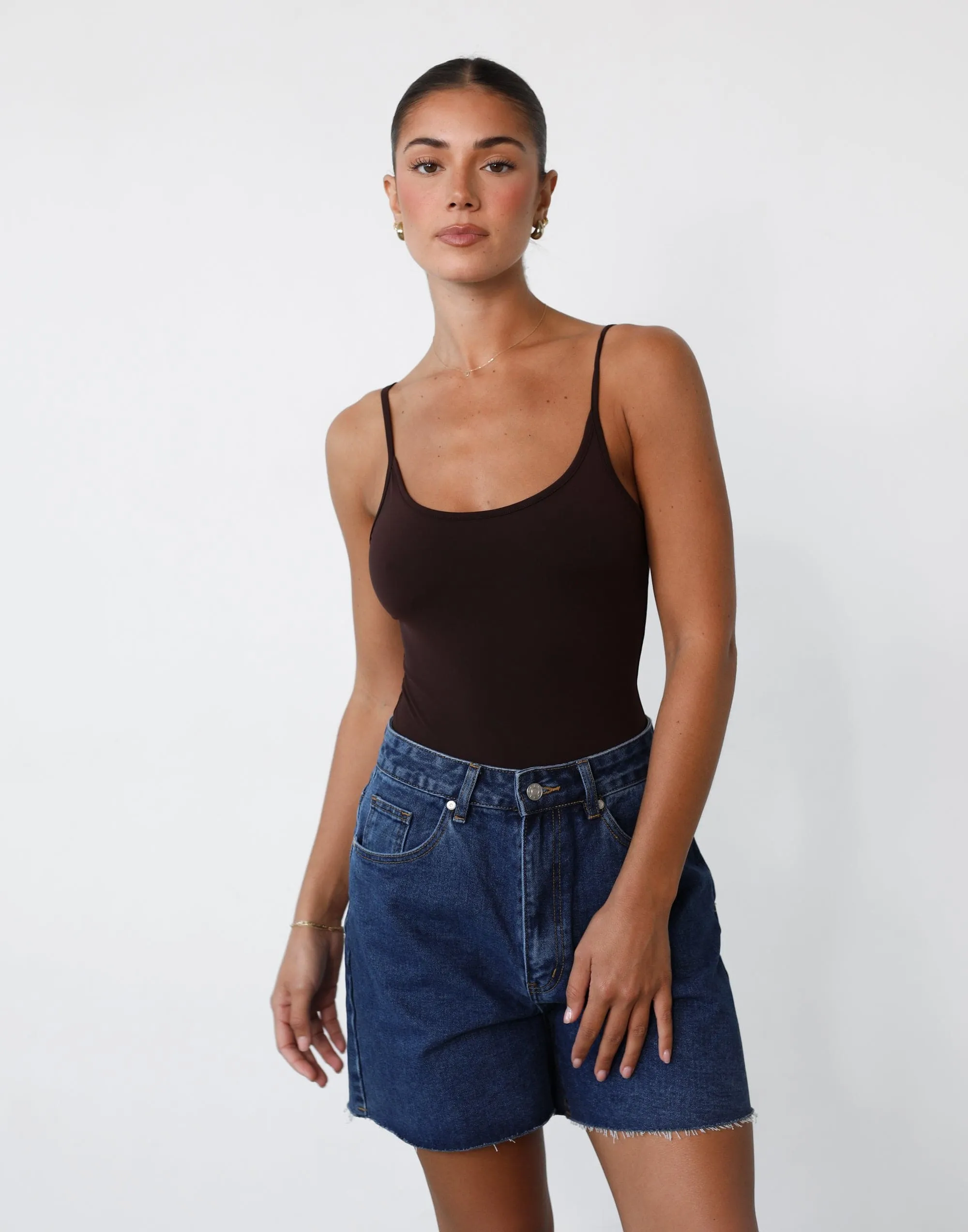 Leia Bodysuit (Cocoa) sold by Charcoal Clothing product image thumbnail 4