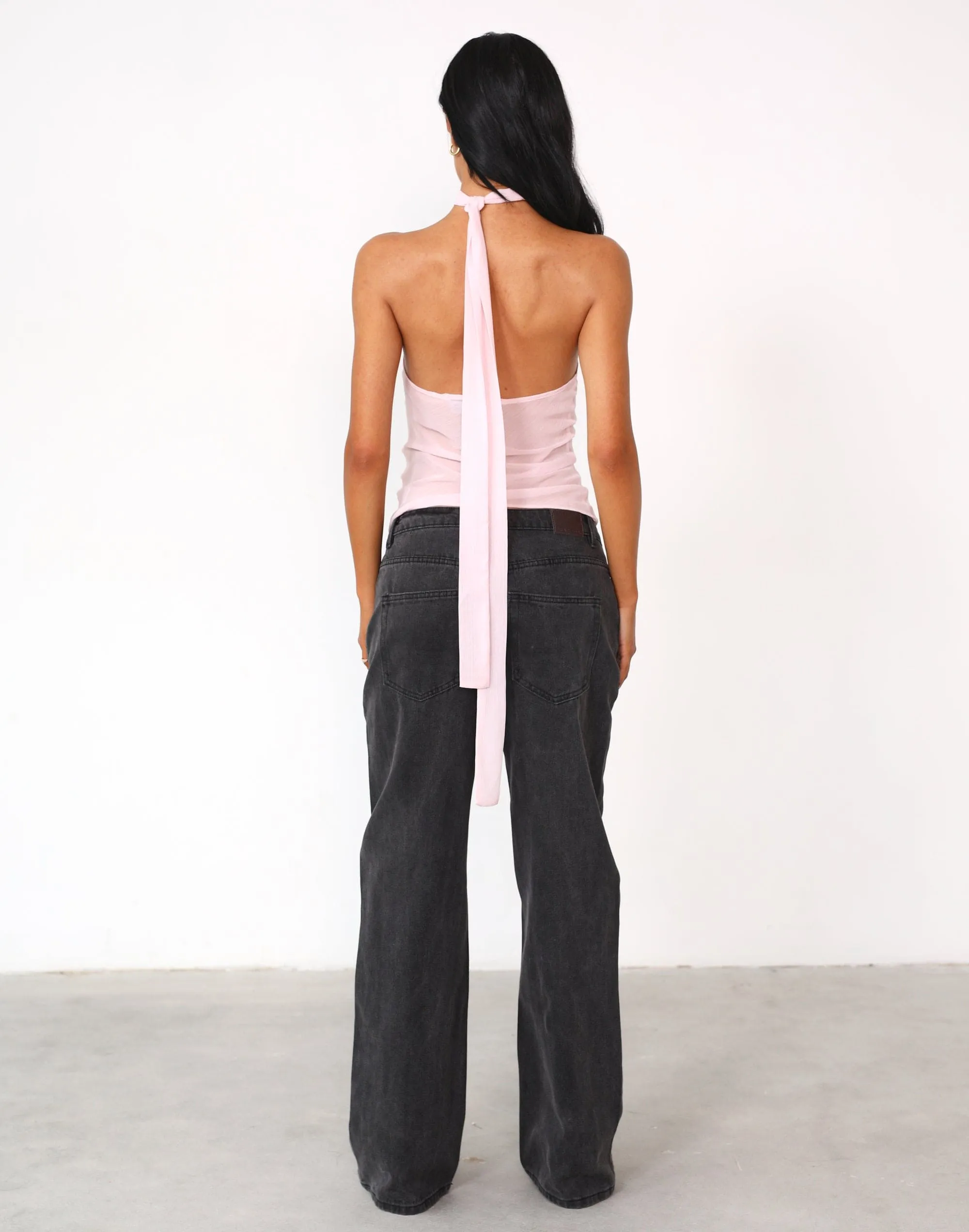 Lux Tie Top (Blush) - By Lioness sold by Charcoal Clothing product image thumbnail 4