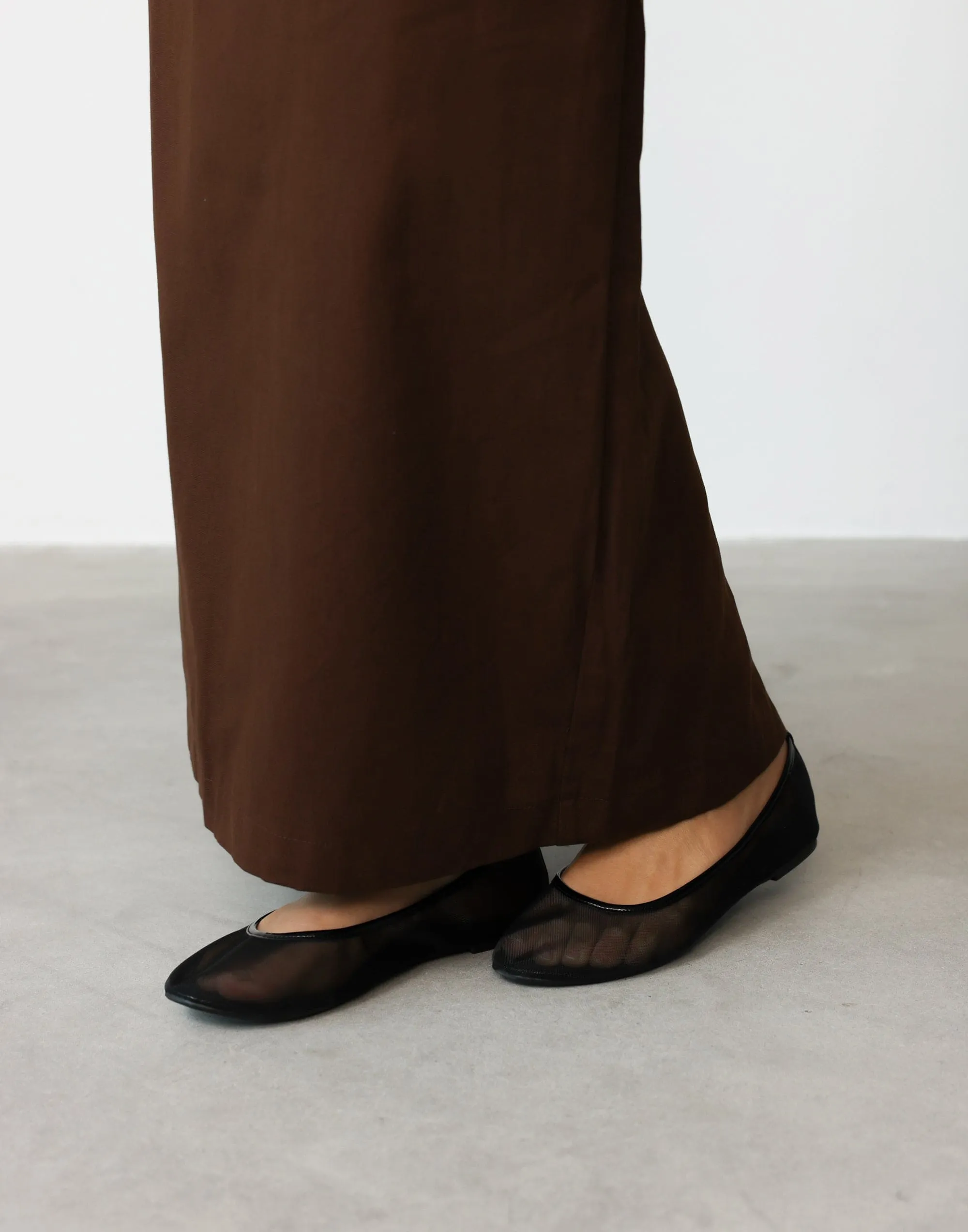 Arlo Ballet Flat (Black Crinkle PU) - By Therapy sold by Charcoal Clothing product image thumbnail 2