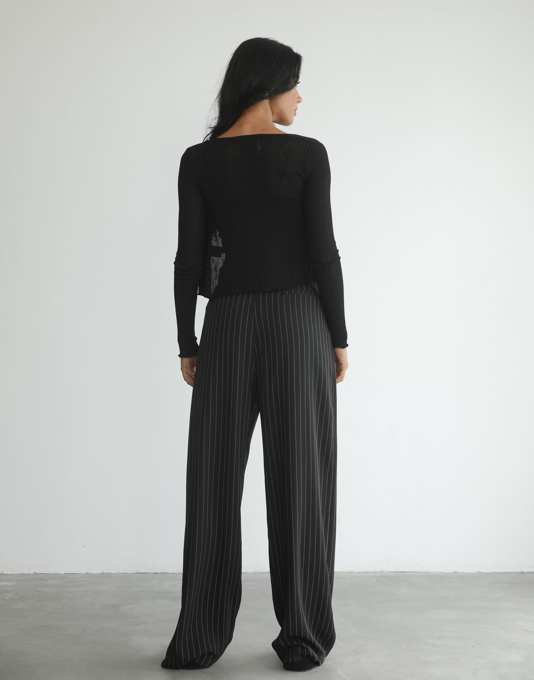 Kodie Two Piece Top (Black) sold by Charcoal Clothing product image thumbnail 4