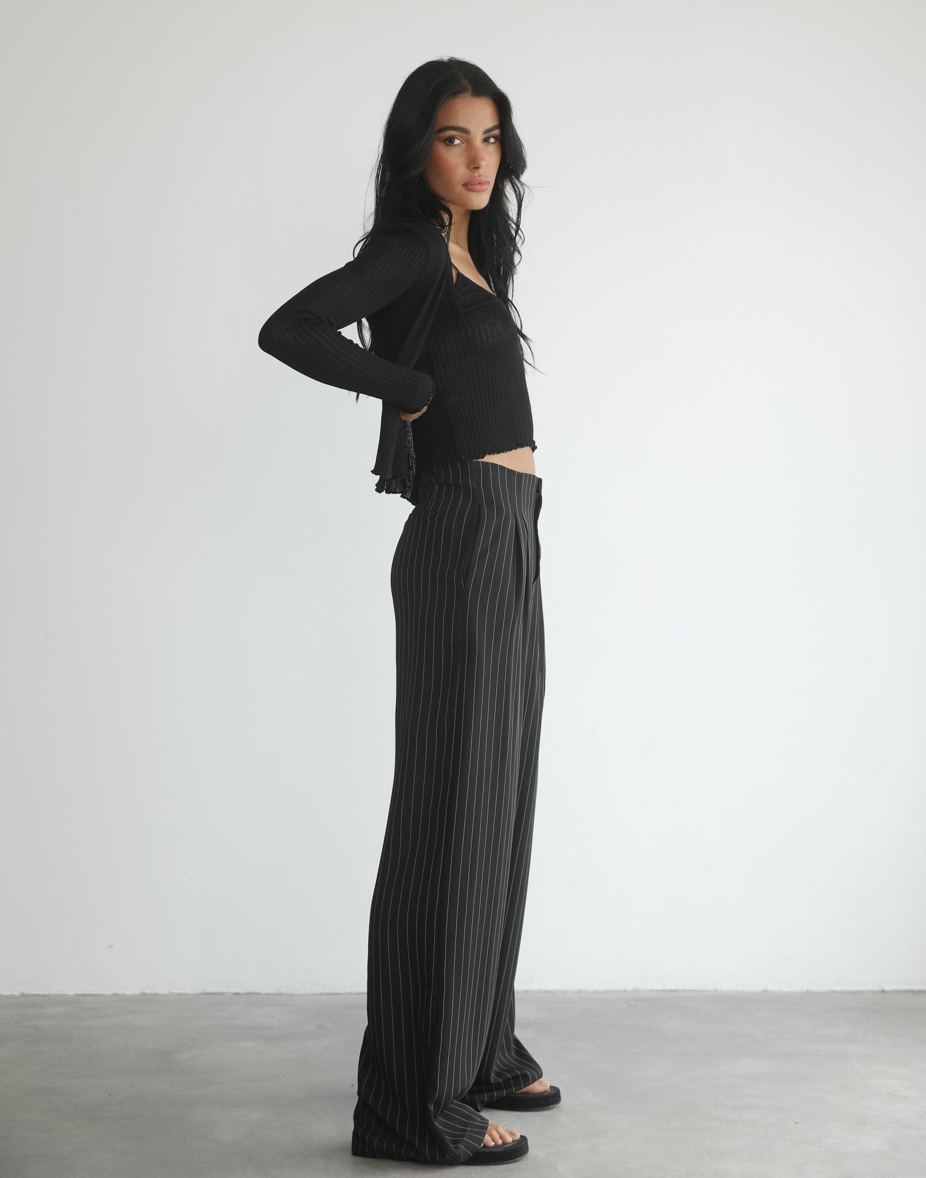Kodie Two Piece Top (Black) sold by Charcoal Clothing product image thumbnail 3