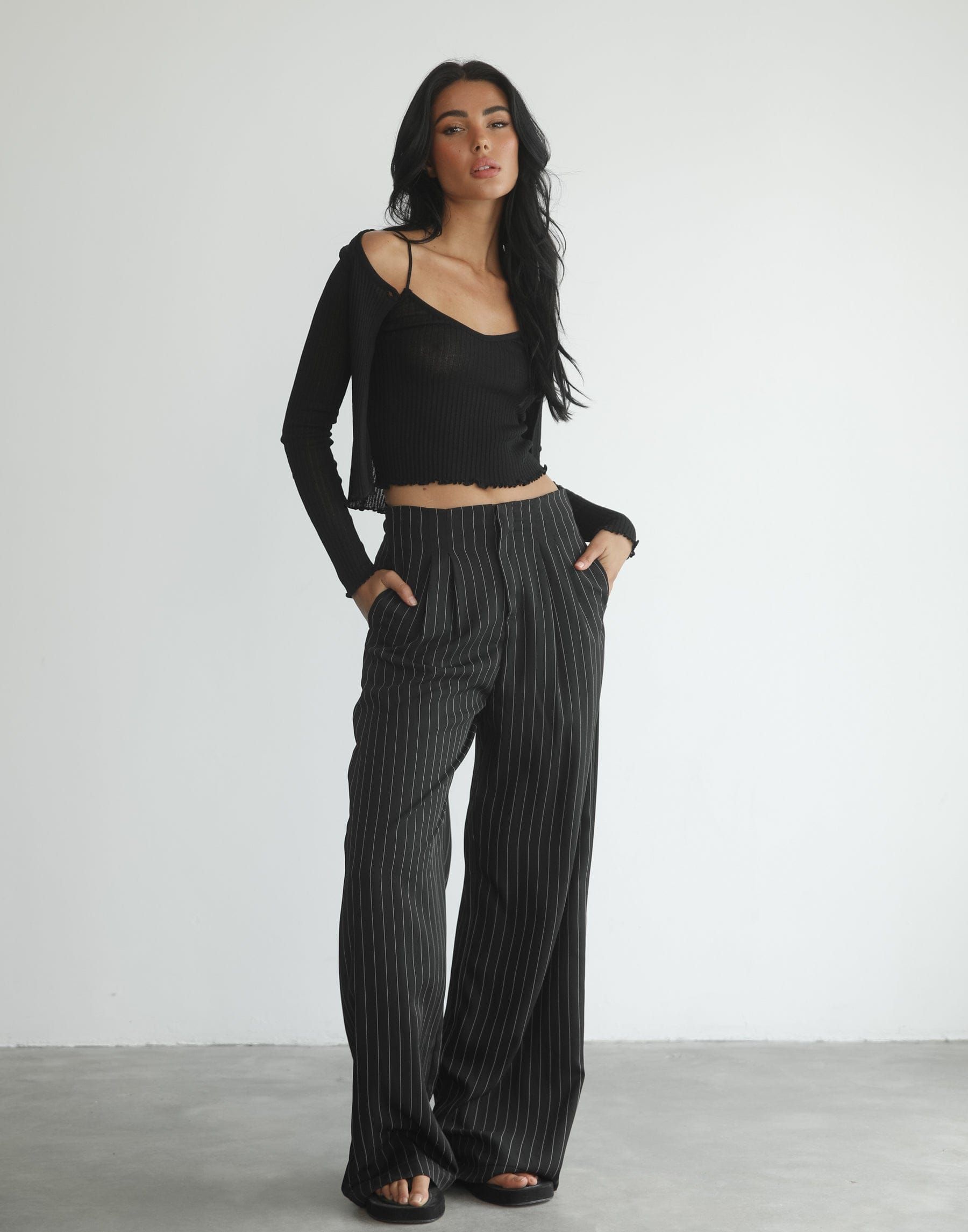 Kodie Two Piece Top (Black) sold by Charcoal Clothing product image thumbnail 2