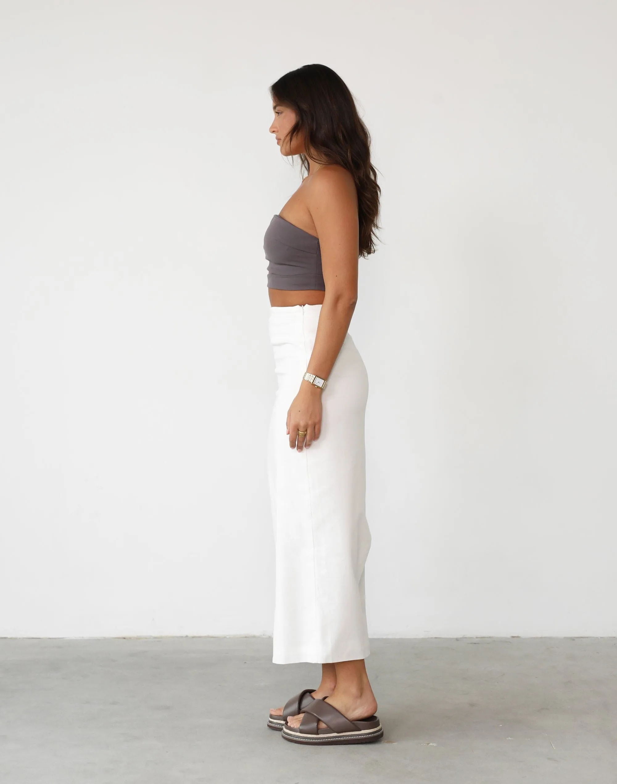 Kristin Top (Slate) sold by Charcoal Clothing product image thumbnail 3