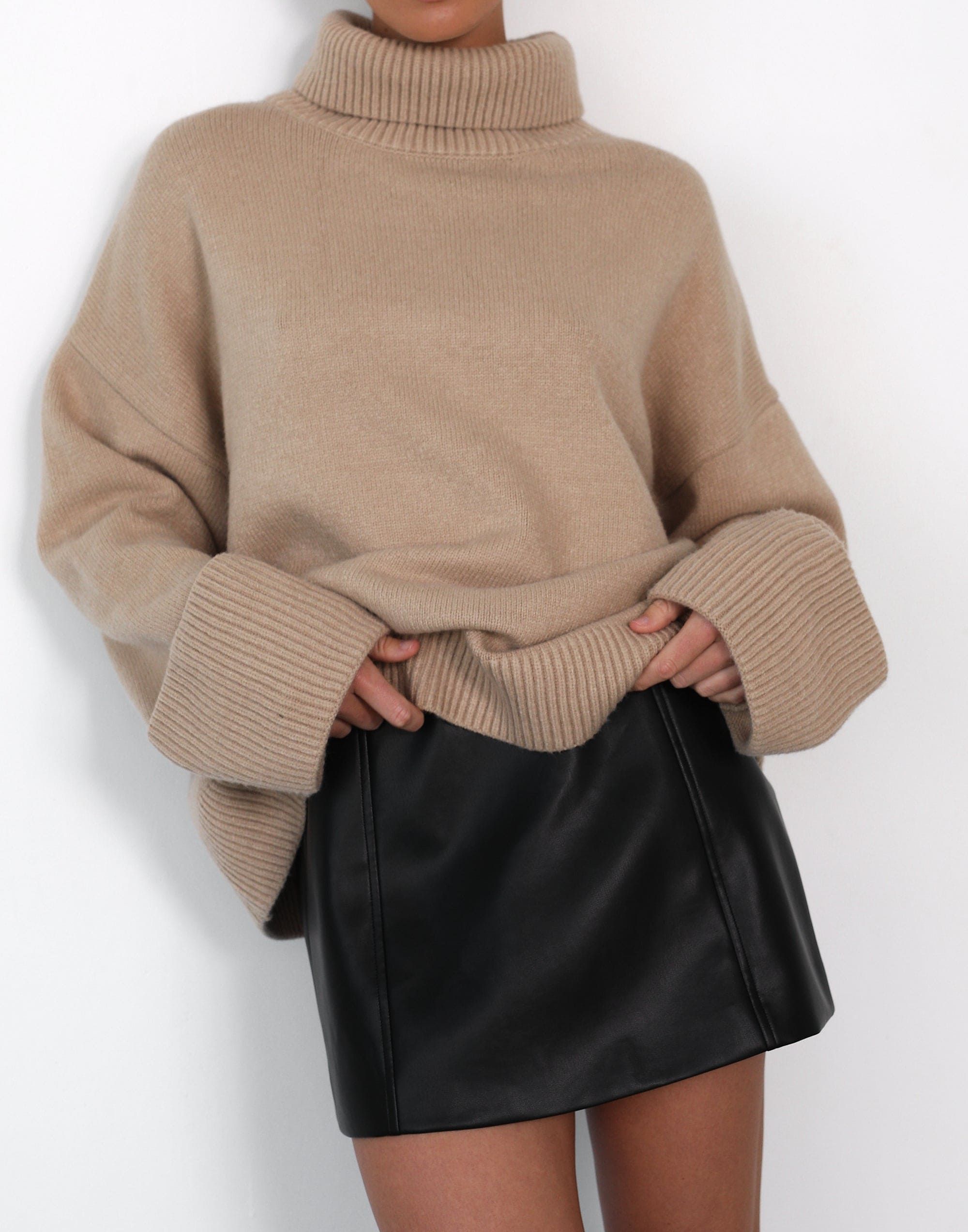 Oriel Mini Skirt (Black) sold by Charcoal Clothing product image thumbnail 5