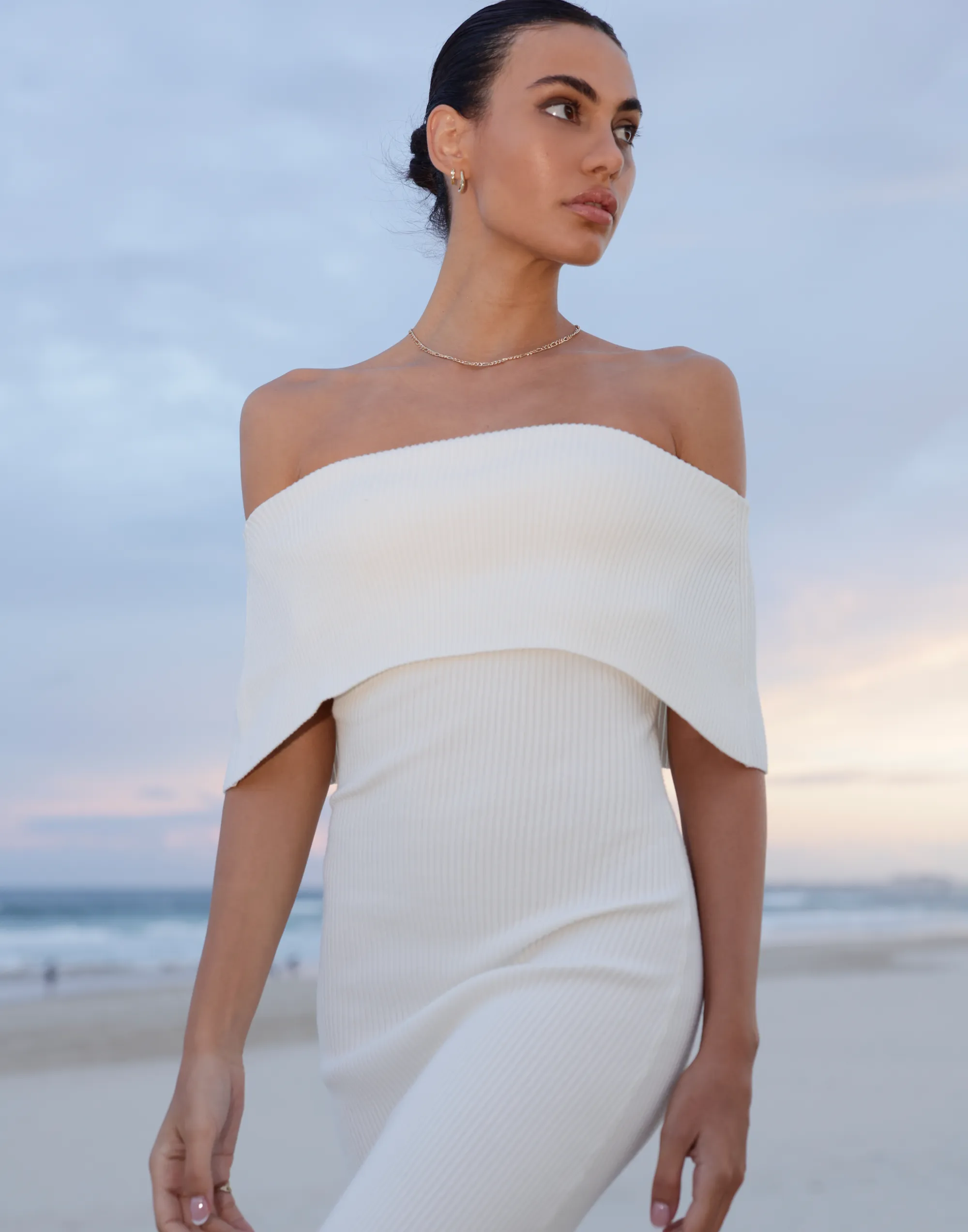 Ambiguity Maxi Dress (Cream) sold by Charcoal Clothing product image thumbnail 5