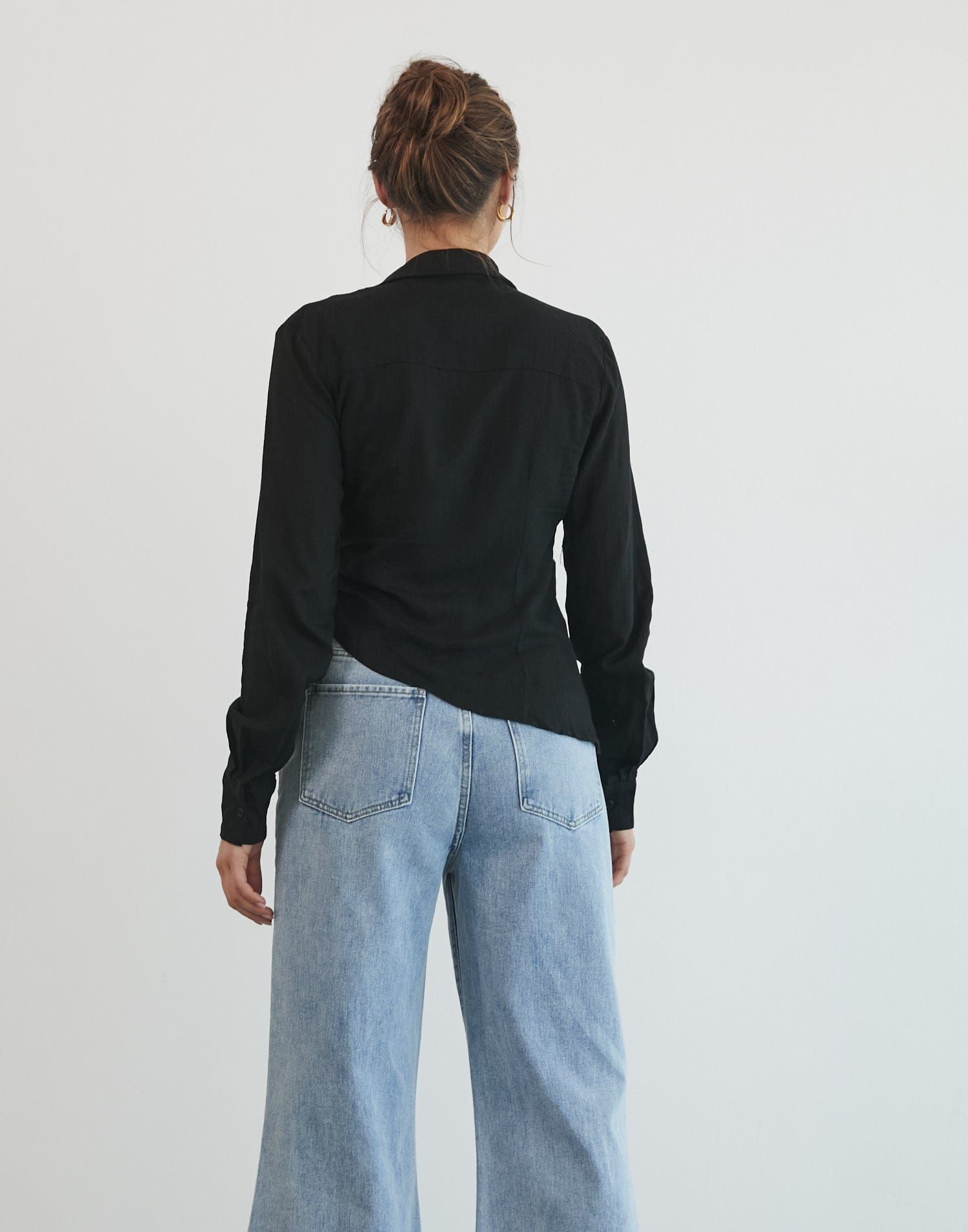 Aden Long Sleeve Top (Black) sold by Charcoal Clothing product image thumbnail 4