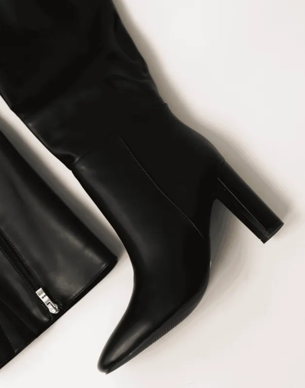 Baston Boots (Black) - By Billini sold by Charcoal Clothing