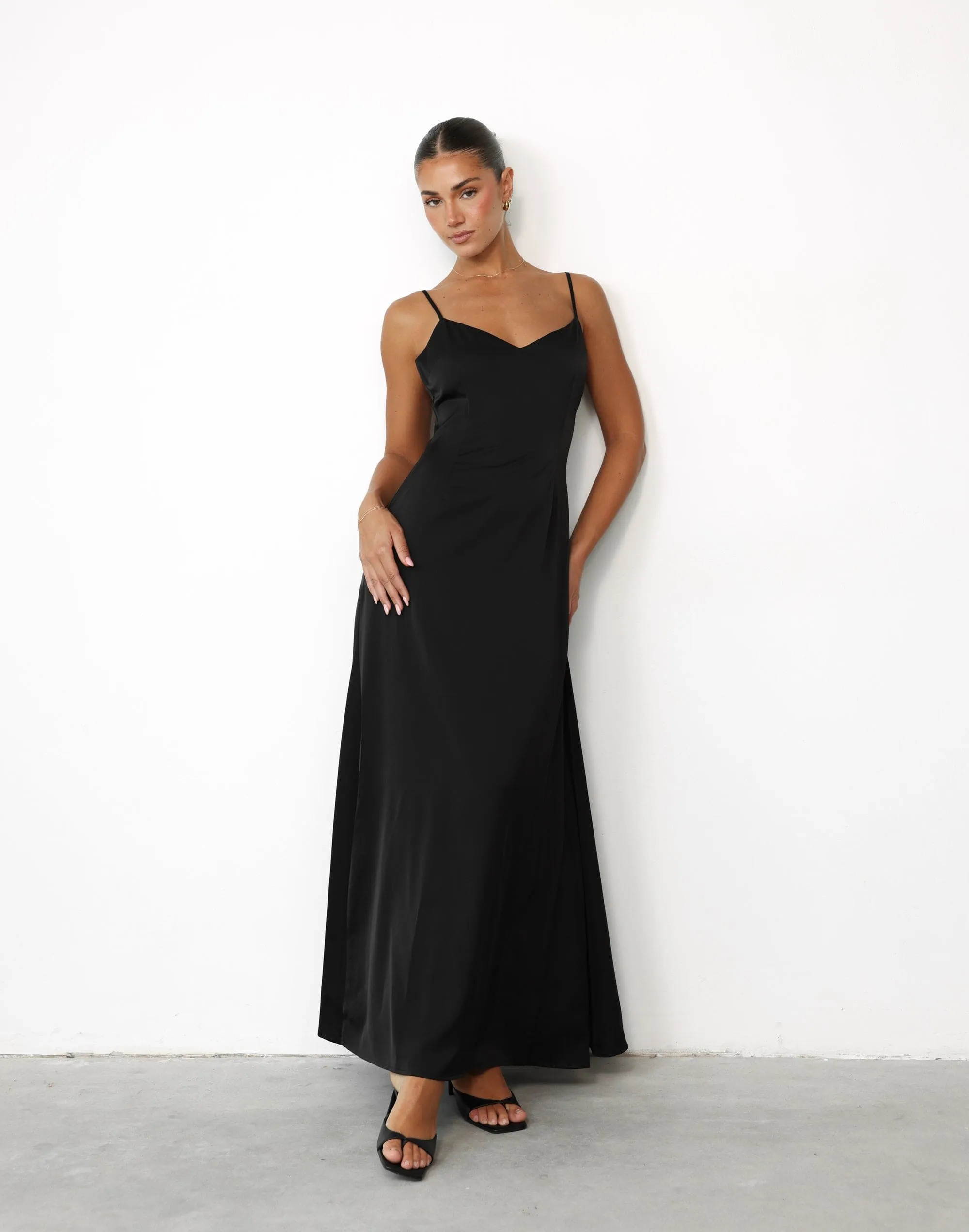 Isabella Maxi Dress (Black) sold by Charcoal Clothing