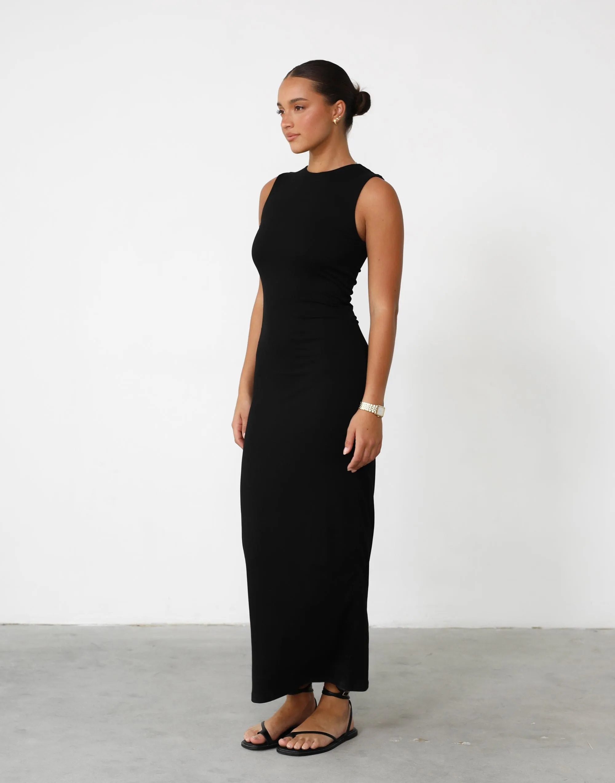 Fable Maxi Dress (Black) sold by Charcoal Clothing