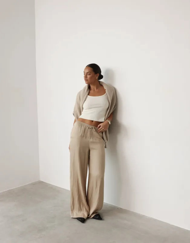 Aspen Pants (Sand) sold by Charcoal Clothing