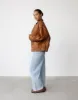 Kenny Bomber (Tan) - By Lioness sold by Charcoal Clothing
