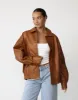 Kenny Bomber (Tan) - By Lioness sold by Charcoal Clothing