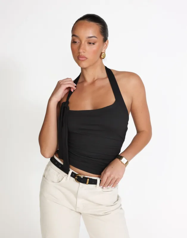Fiore Top (Black) sold by Charcoal Clothing