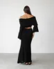 Sundown Maxi Skirt (Black) sold by Charcoal Clothing