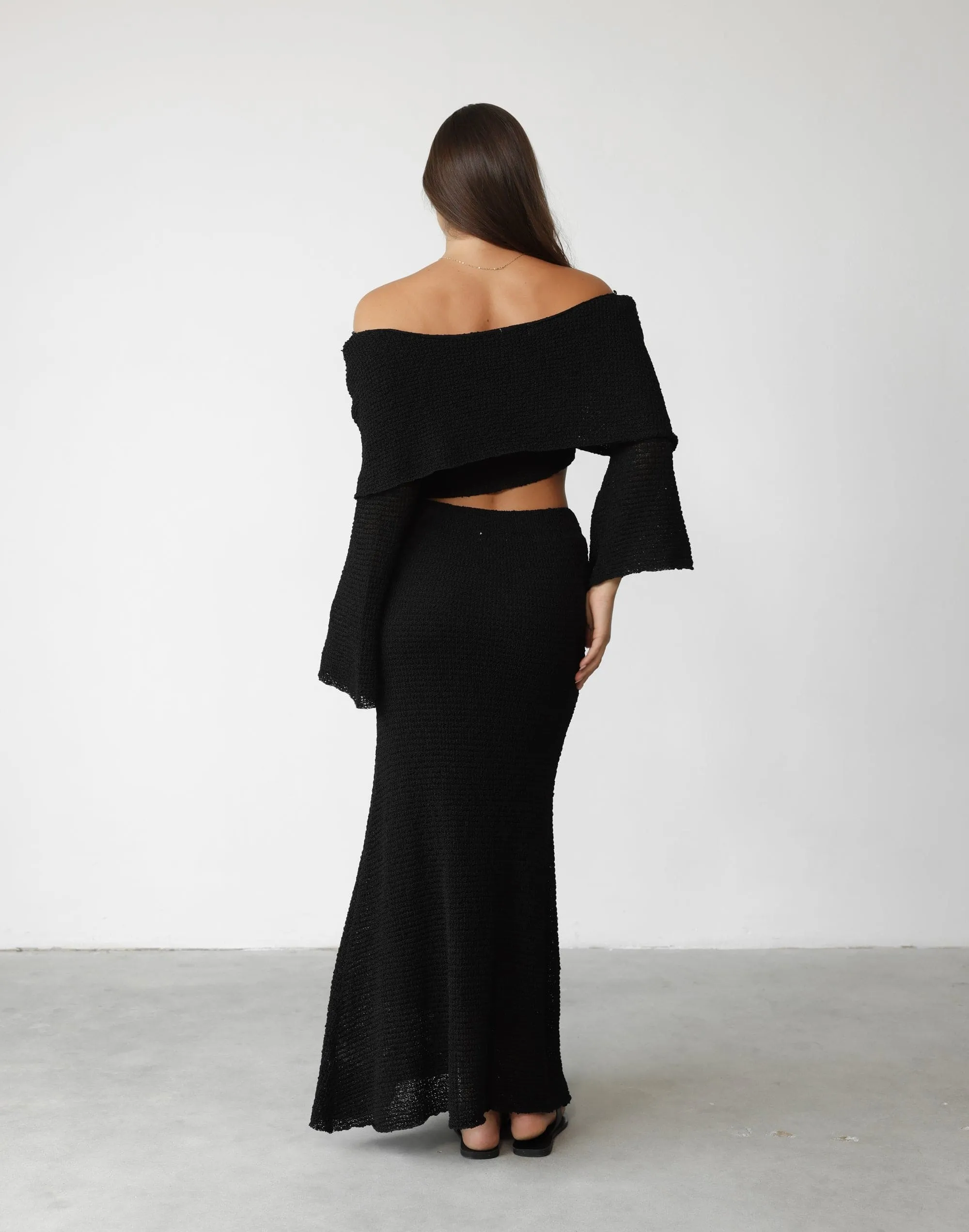 Sundown Maxi Skirt (Black) sold by Charcoal Clothing product image thumbnail 3