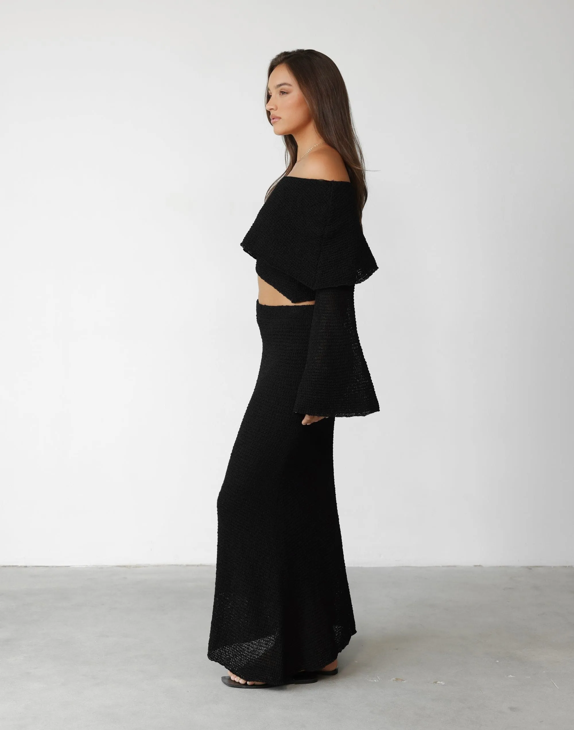 Sundown Maxi Skirt (Black) sold by Charcoal Clothing product image thumbnail 2