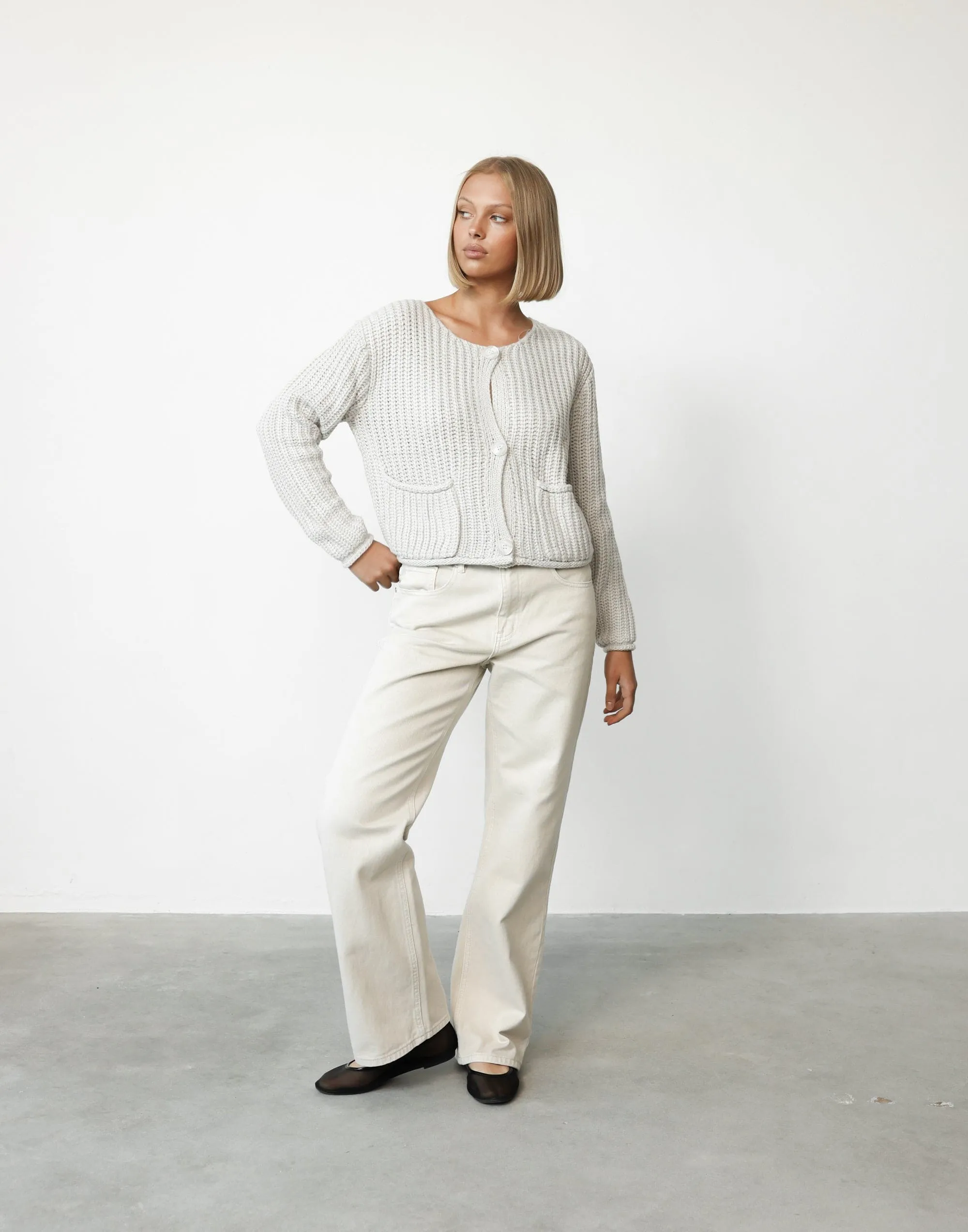 Zoe Cardigan (Grey) sold by Charcoal Clothing product image thumbnail 2