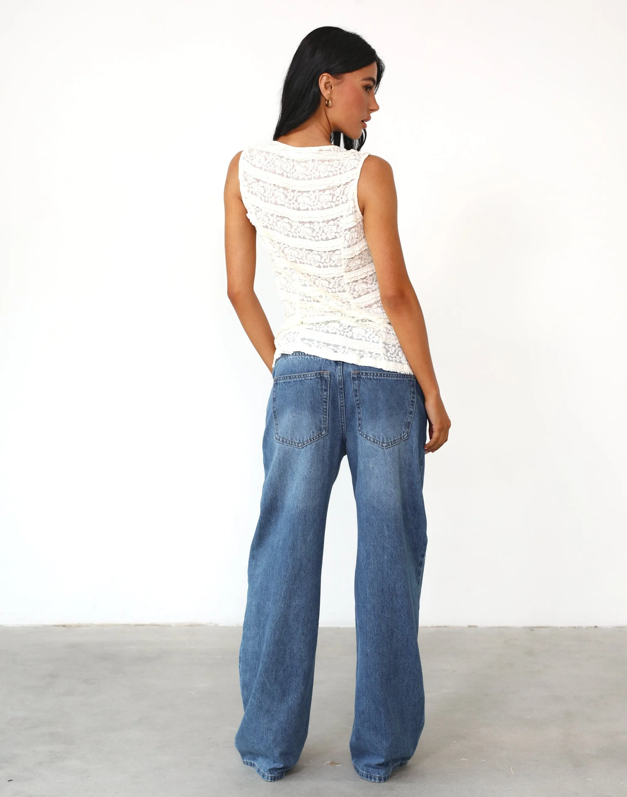 Olsen Vest (Cream) - By Lioness sold by Charcoal Clothing product image thumbnail 4