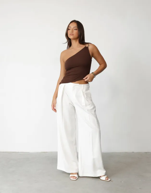 Rhiann Pants (White) sold by Charcoal Clothing