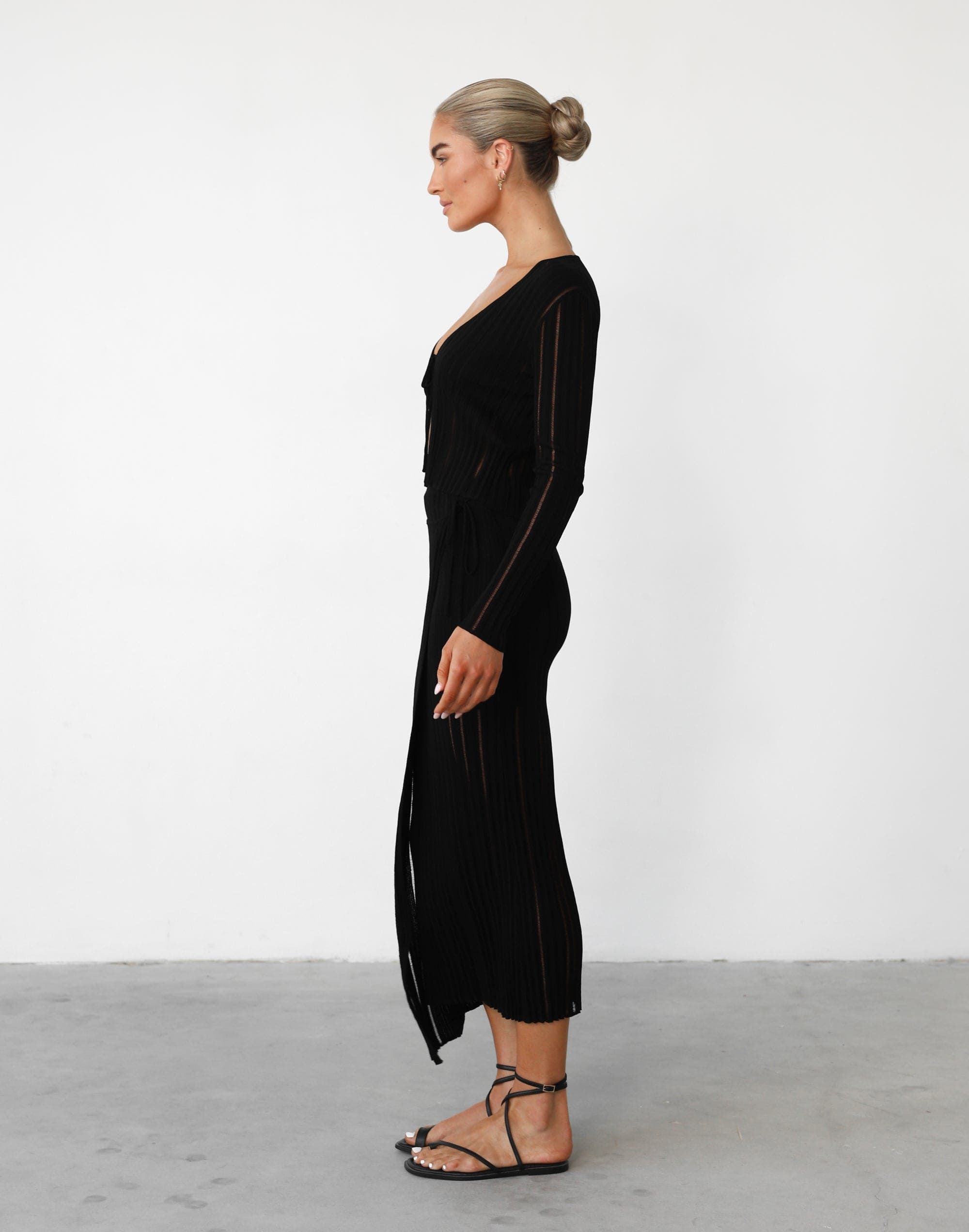 Krystelle Long Sleeve Top (Black) sold by Charcoal Clothing product image thumbnail 3