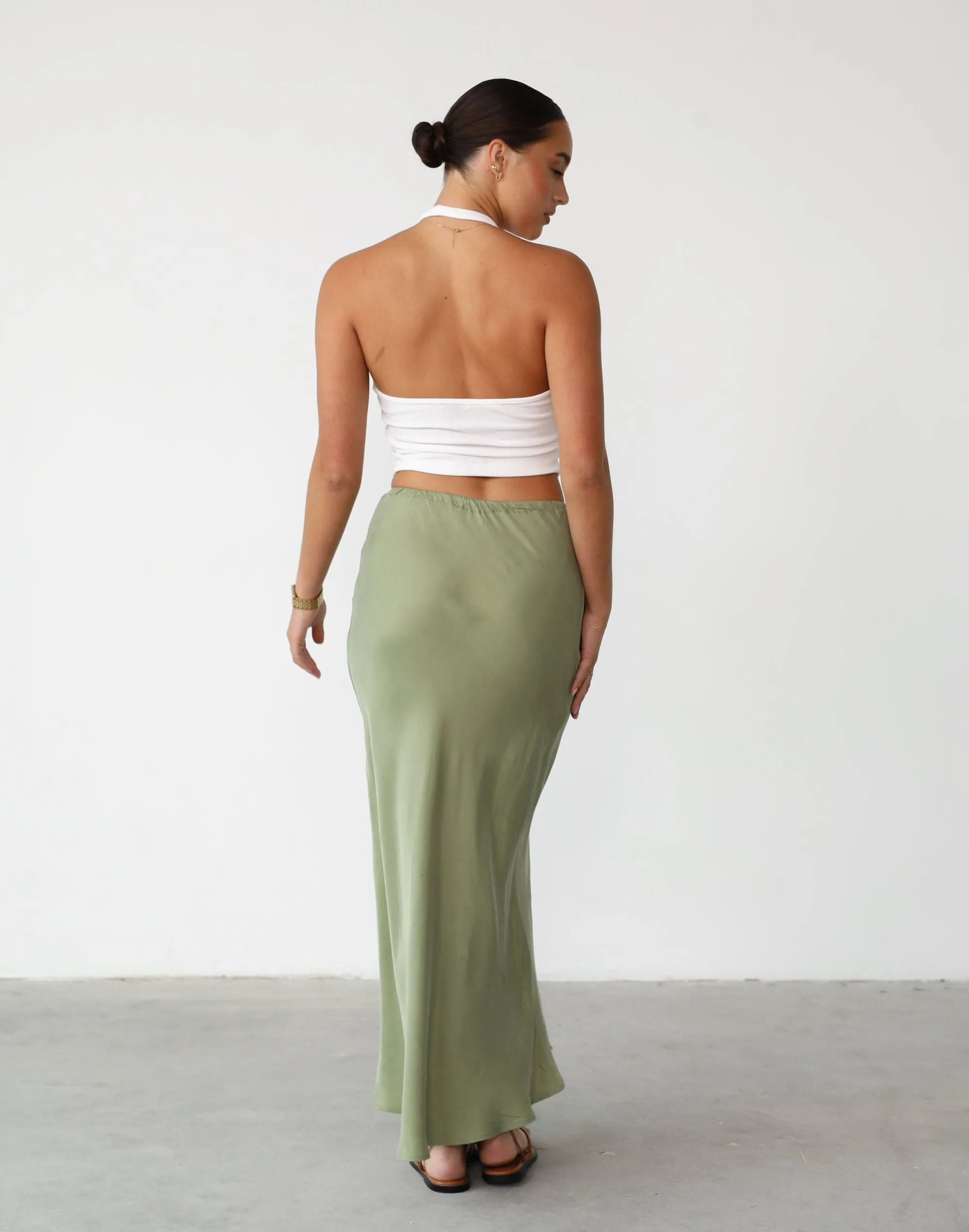 Amalie Maxi Skirt (Pistachio) sold by Charcoal Clothing product image thumbnail 4