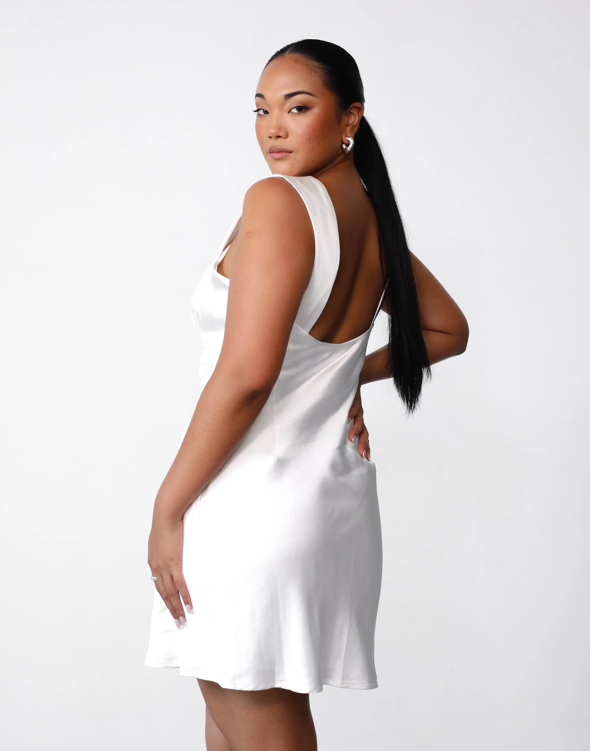 Mimosa Mini Dress (White) sold by Charcoal Clothing product image thumbnail 5