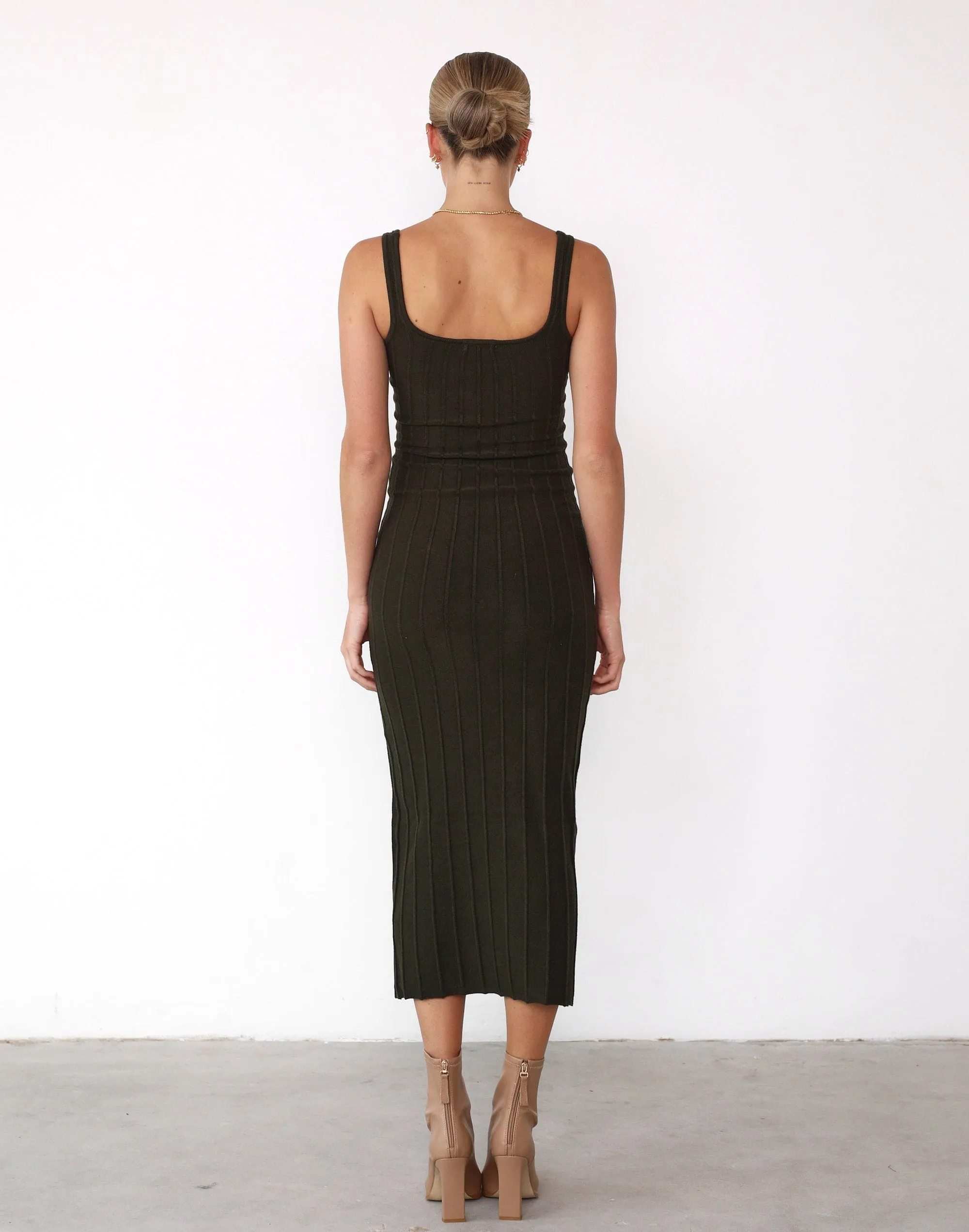 Ephemeral Maxi Dress (Moss) sold by Charcoal Clothing product image thumbnail 4