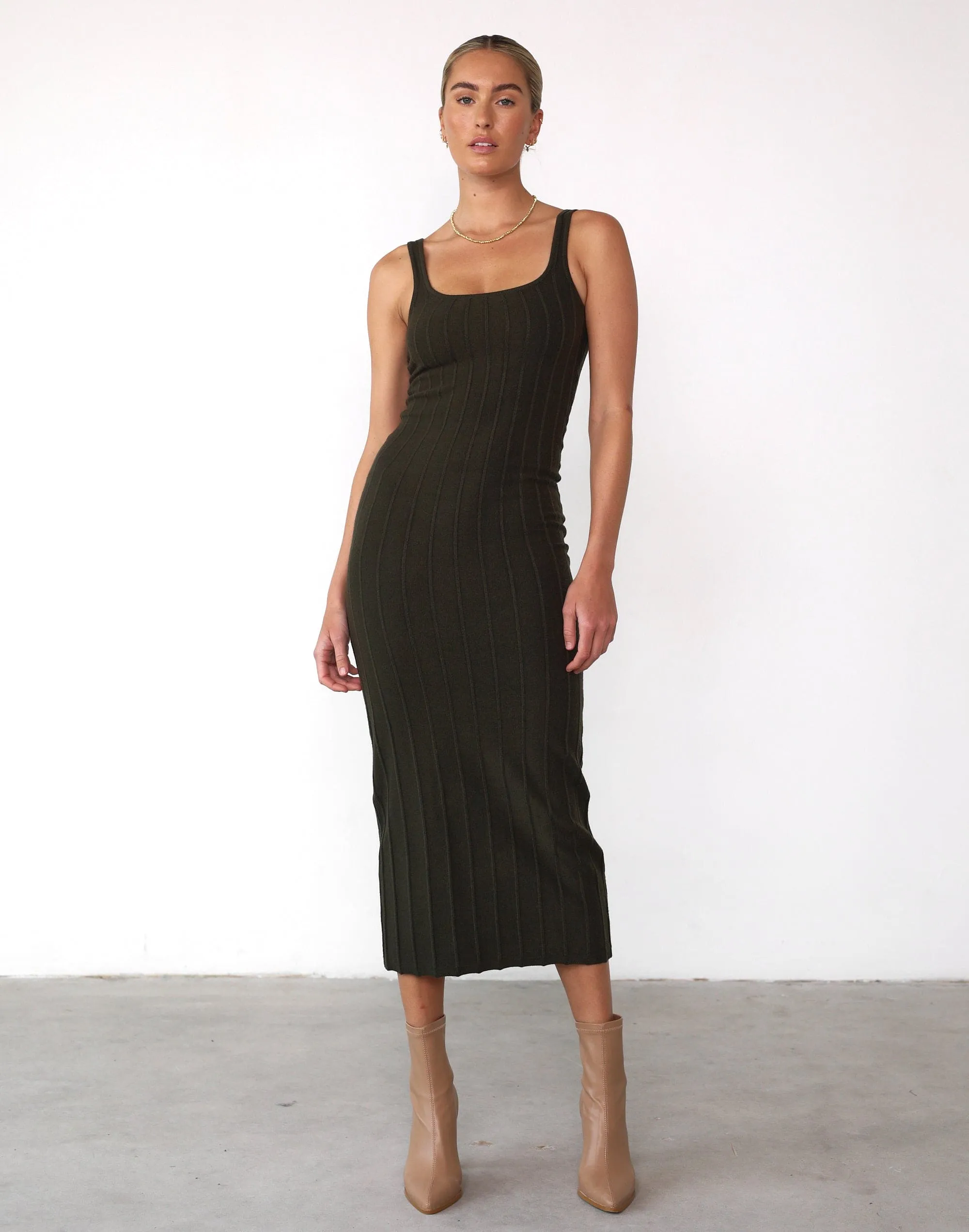 Ephemeral Maxi Dress (Moss) sold by Charcoal Clothing product image thumbnail 2
