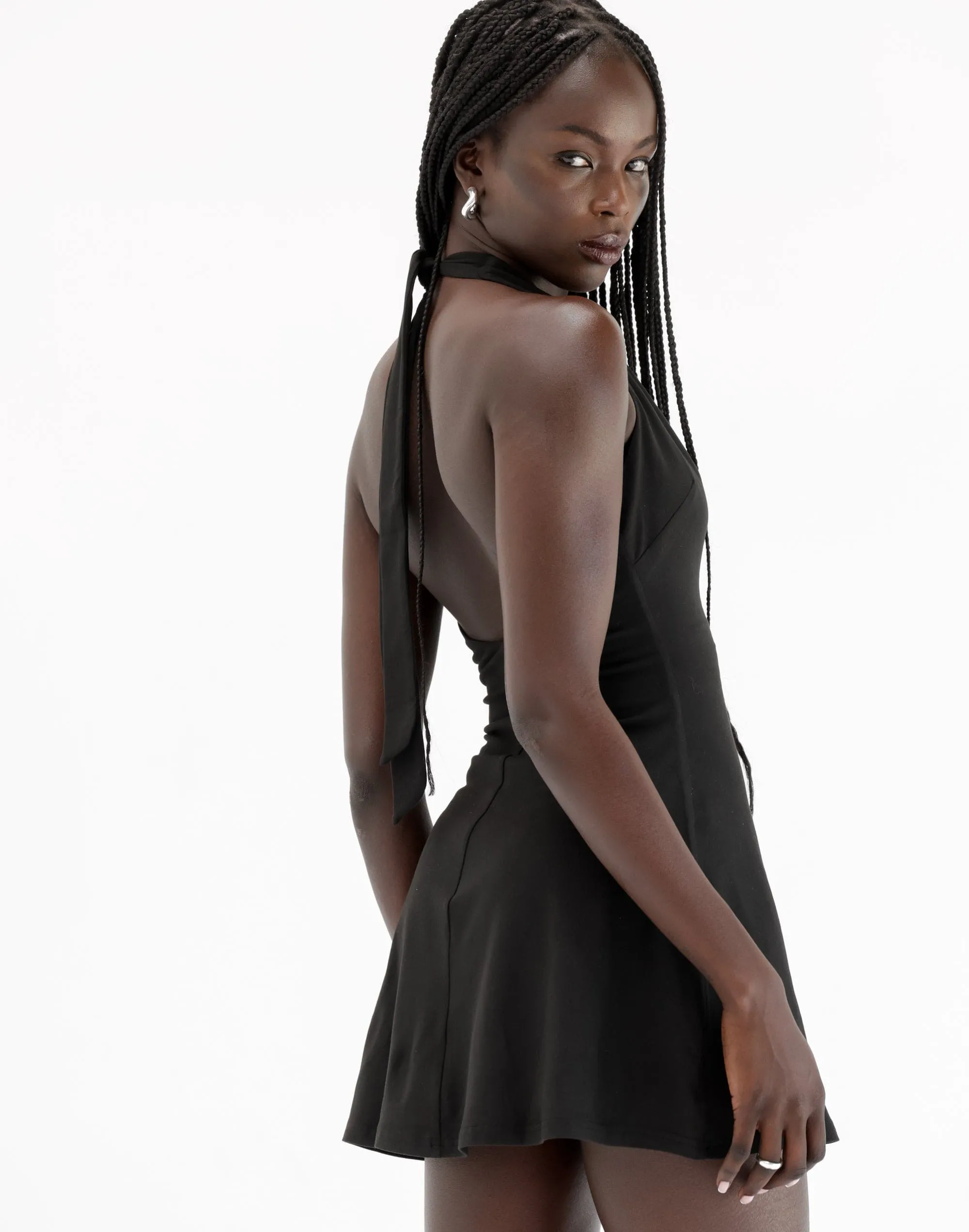 Victoria Mini Dress (Black) sold by Charcoal Clothing