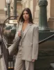Reagan Blazer (Stone) sold by Charcoal Clothing