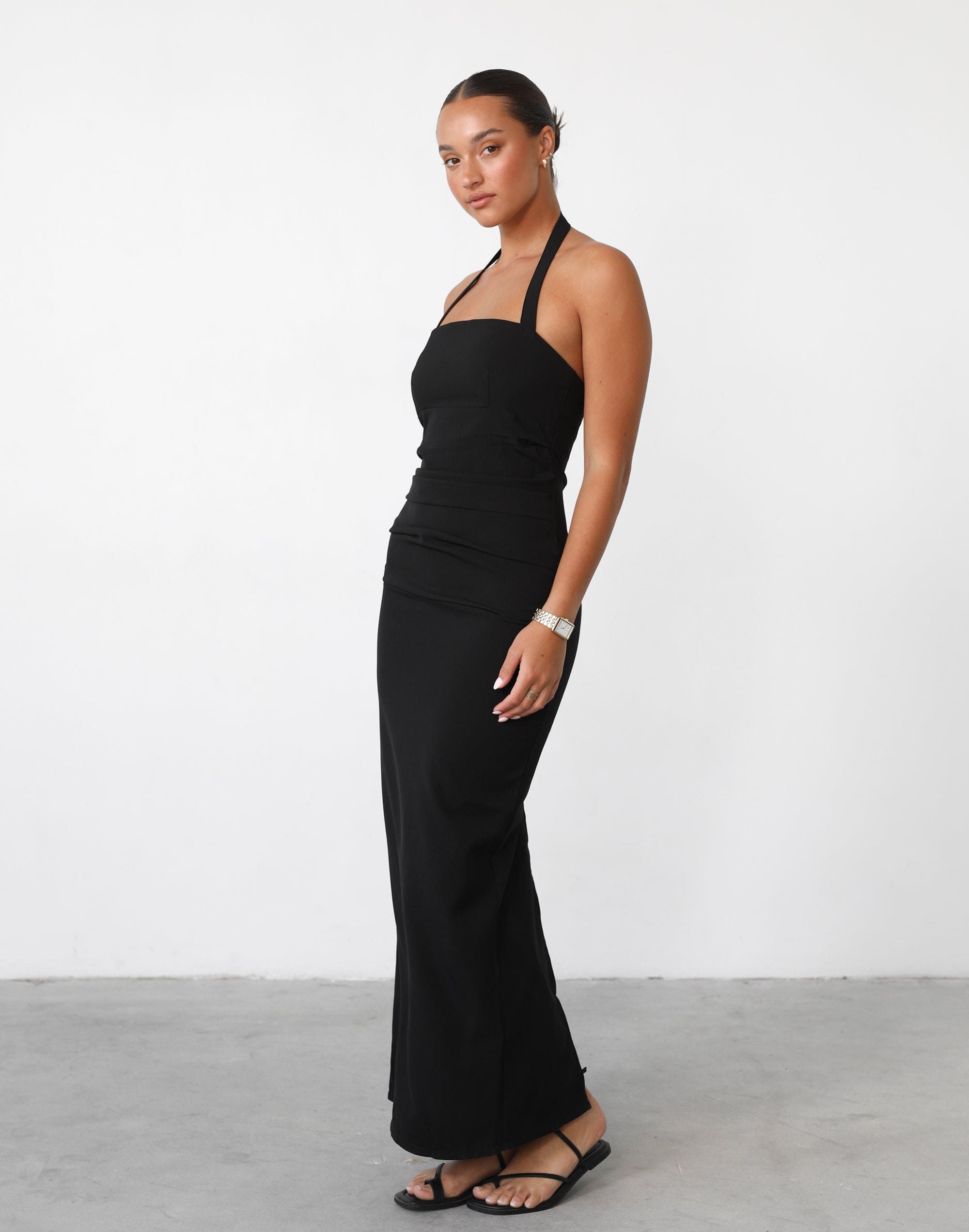 1999 Maxi Dress (Onyx) - By Lioness sold by Charcoal Clothing product image thumbnail 4