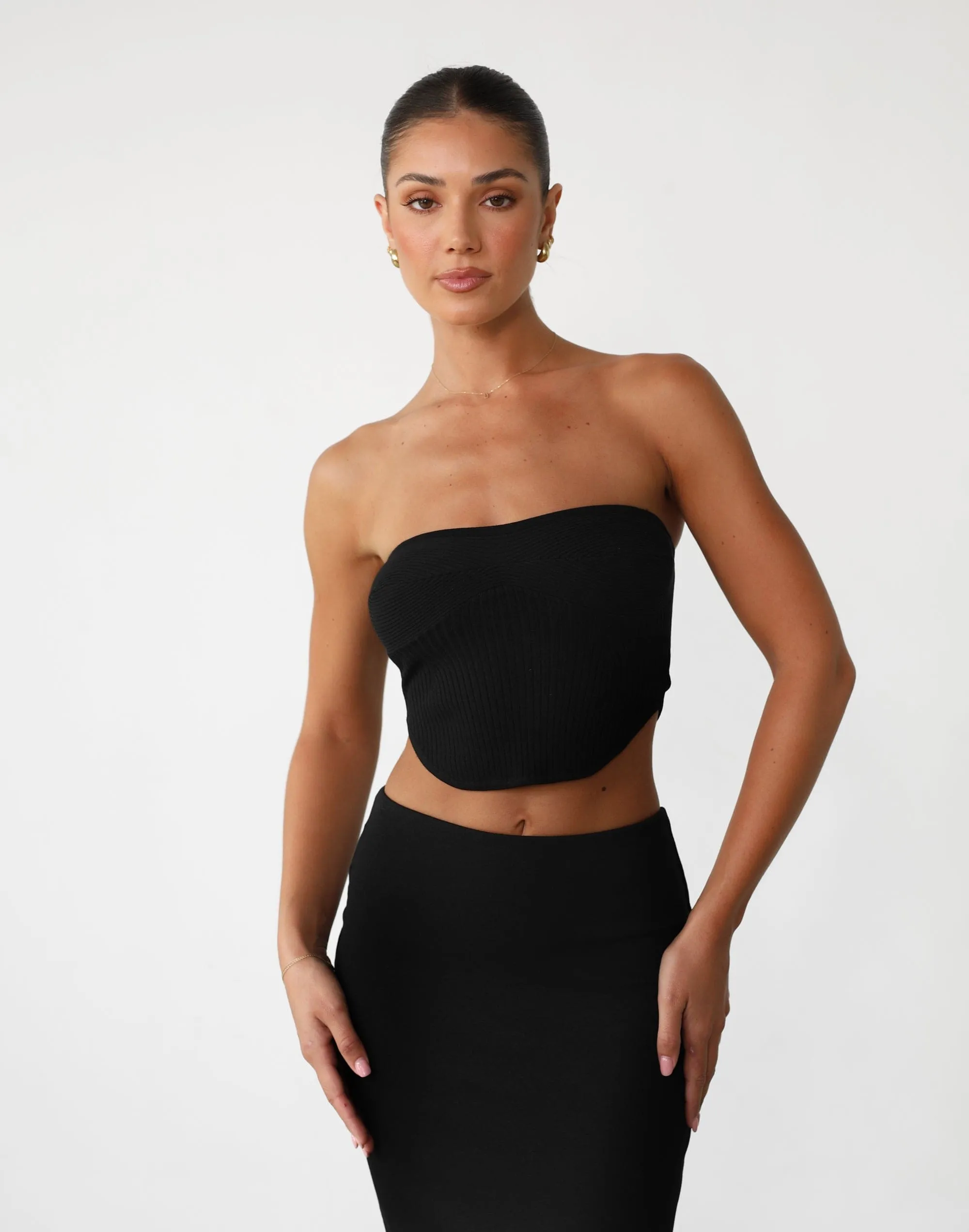 Adara Top (Black) sold by Charcoal Clothing