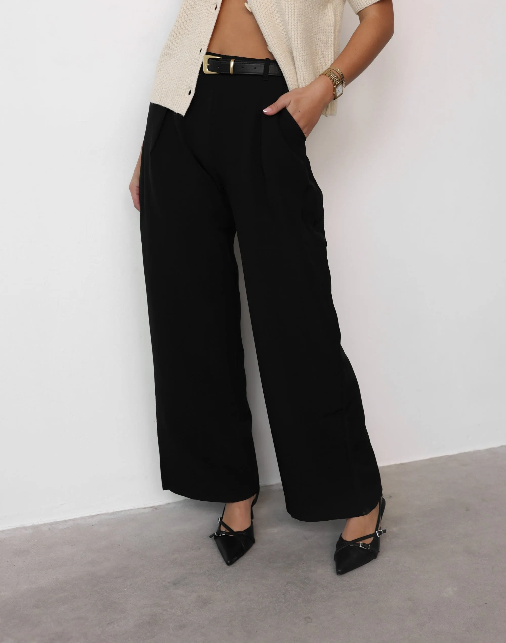 Malakai Pants (Black) sold by Charcoal Clothing product image thumbnail 2